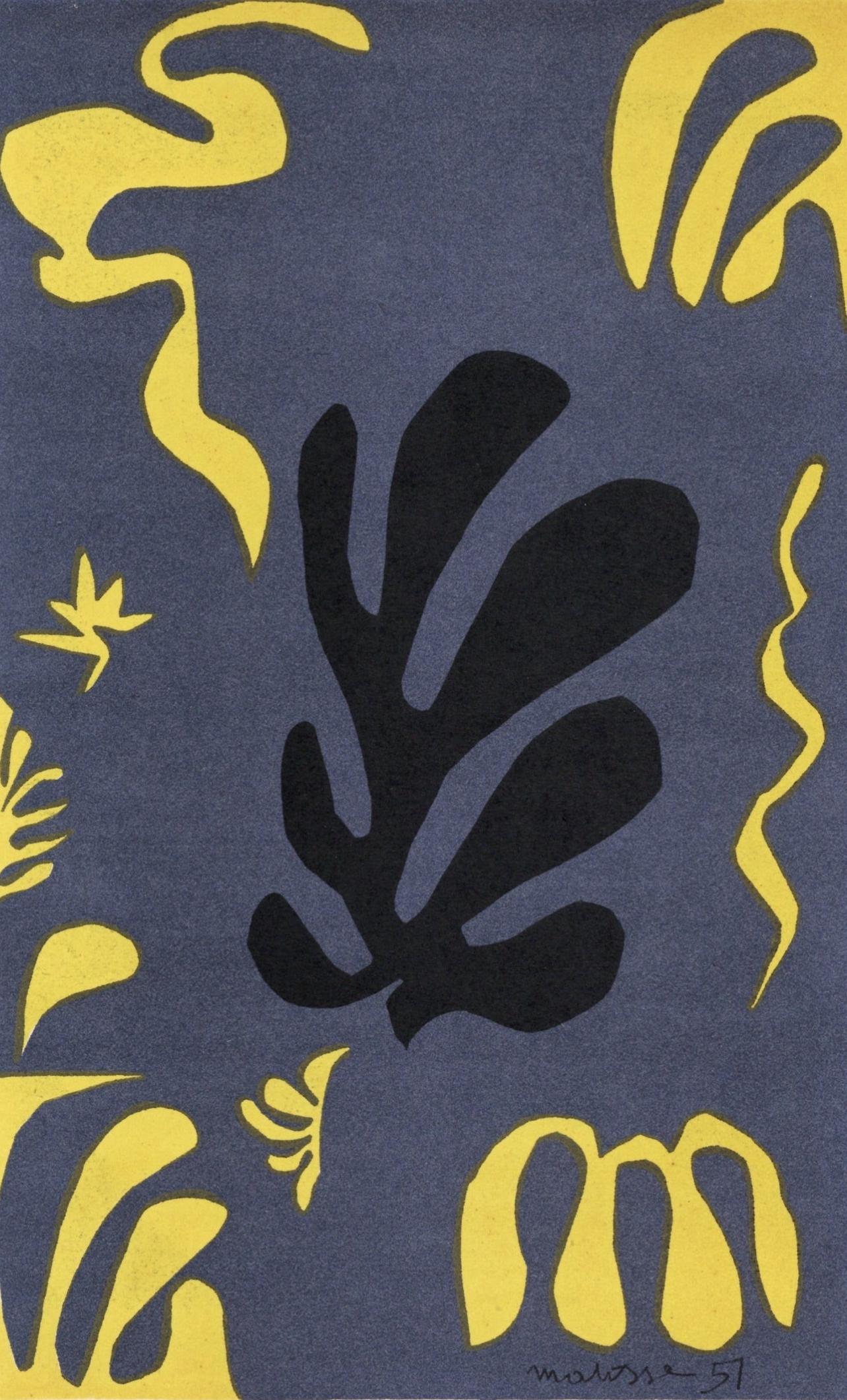 Henri Matisse Abstract Print – Matisse, Decoupage, XXe Siècle (nach)