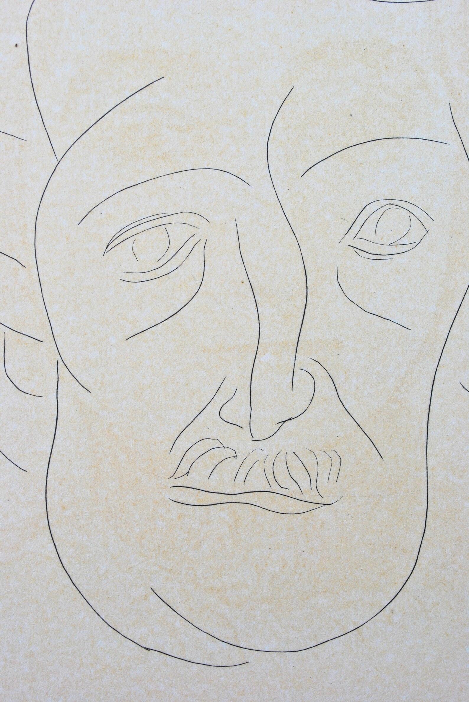 Matisse, Edgar Allen Poe, Portraits par Henri Matisse (after) For Sale 1