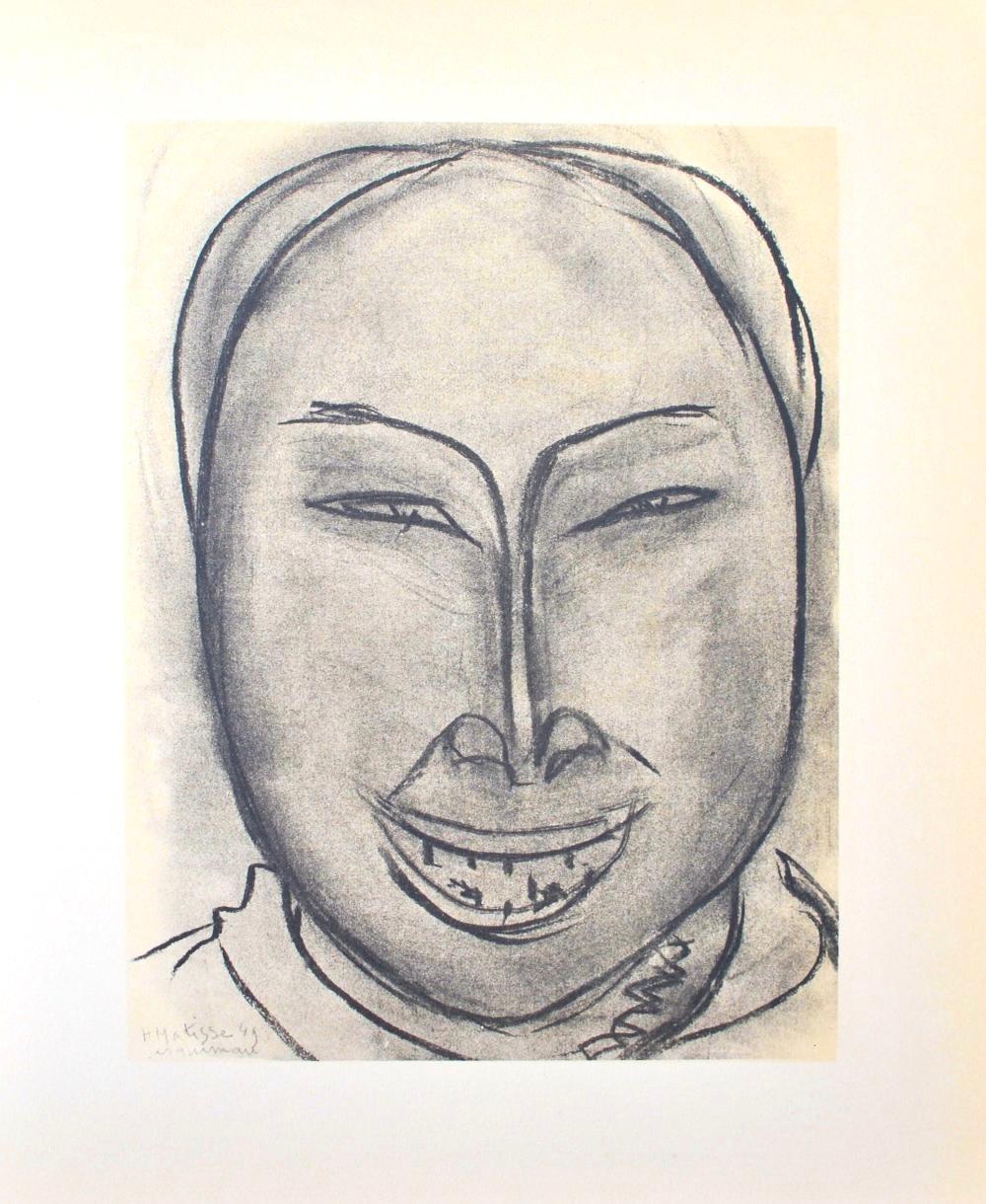 Matisse, Esquiman I, Portraits par Henri Matisse (after) For Sale 3