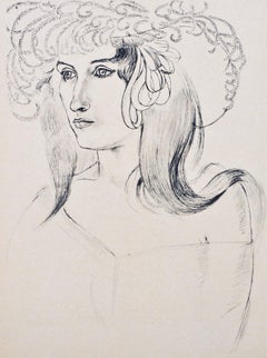 Matisse, Etude pour Les Plumes Blanches, Portraits par Henri Matisse (after)