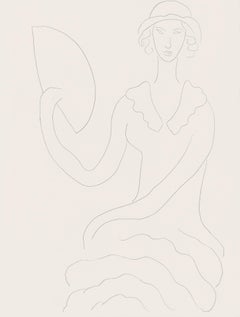 Matisse, Eventail de Madame Mallarmé (Fächer von Madame Mallarmé), Poésies (nach)