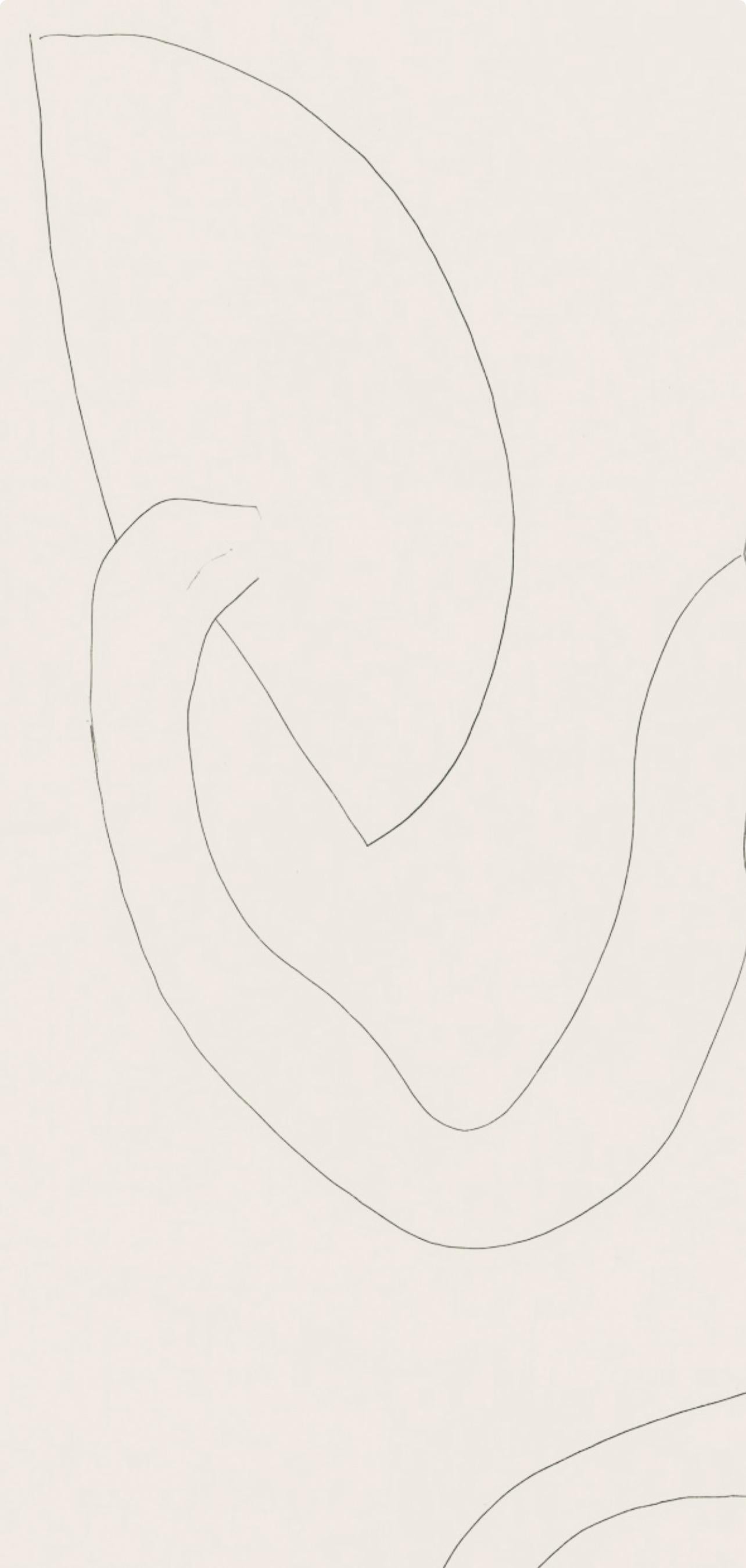 Matisse, Eventail de Madame Mallarmé, Poésies (after) - Print by Henri Matisse