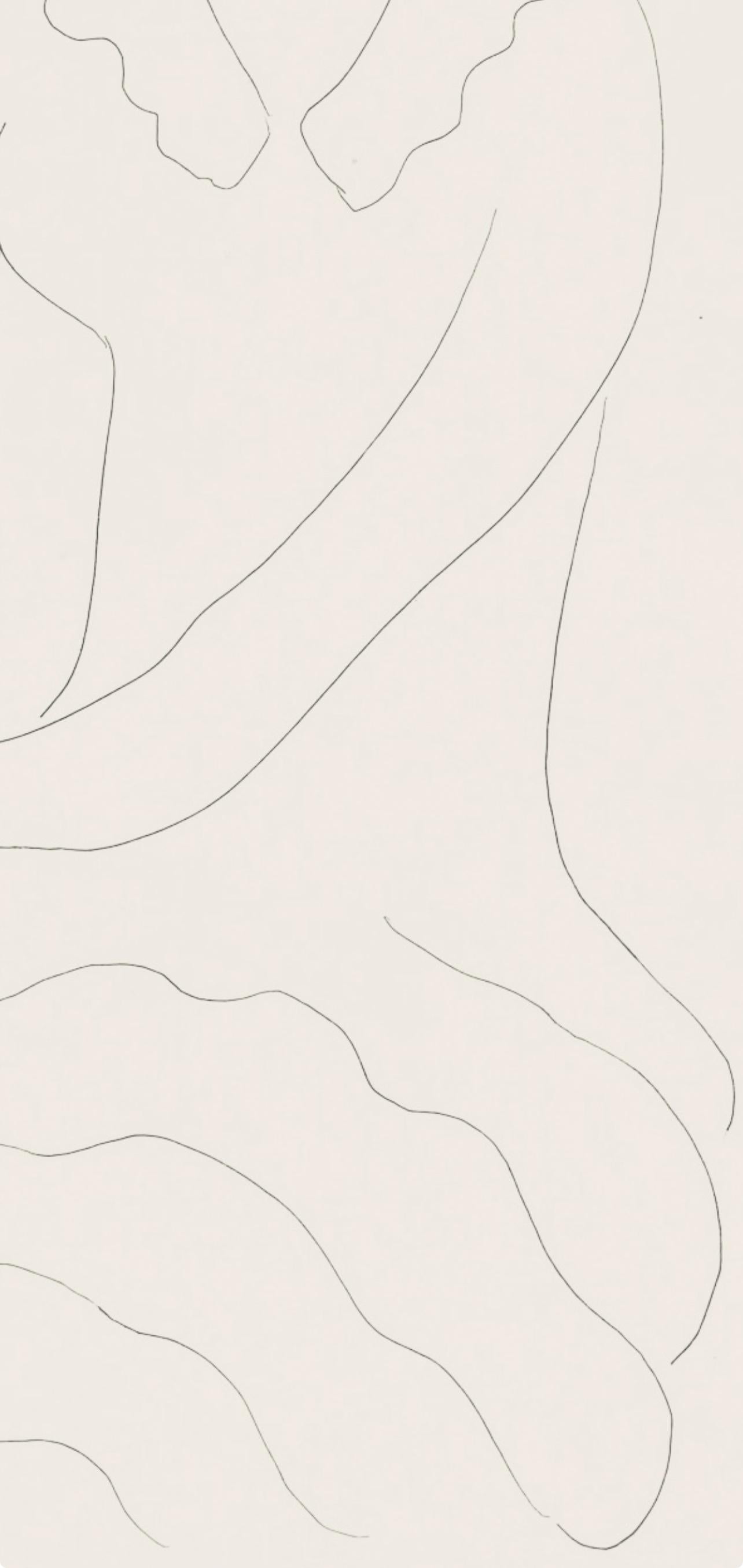 Matisse, Eventail de Madame Mallarmé, Poésies (after) - Modern Print by Henri Matisse
