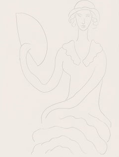 Matisse, Eventail de Madame Mallarmé, Poésies (after)