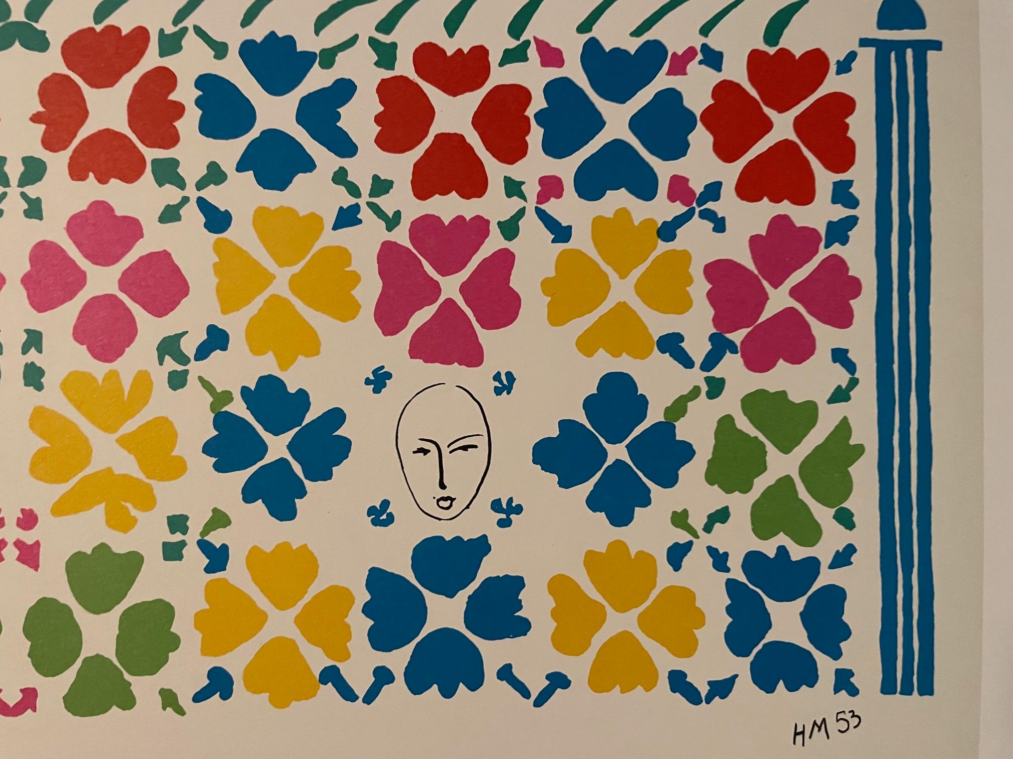 Cartel de la exposición de Matisse (Reproducción) - Print Abstracto de Henri Matisse