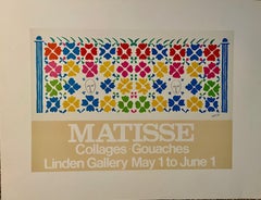 Matisse Exhibit Poster Art (Reproduction)