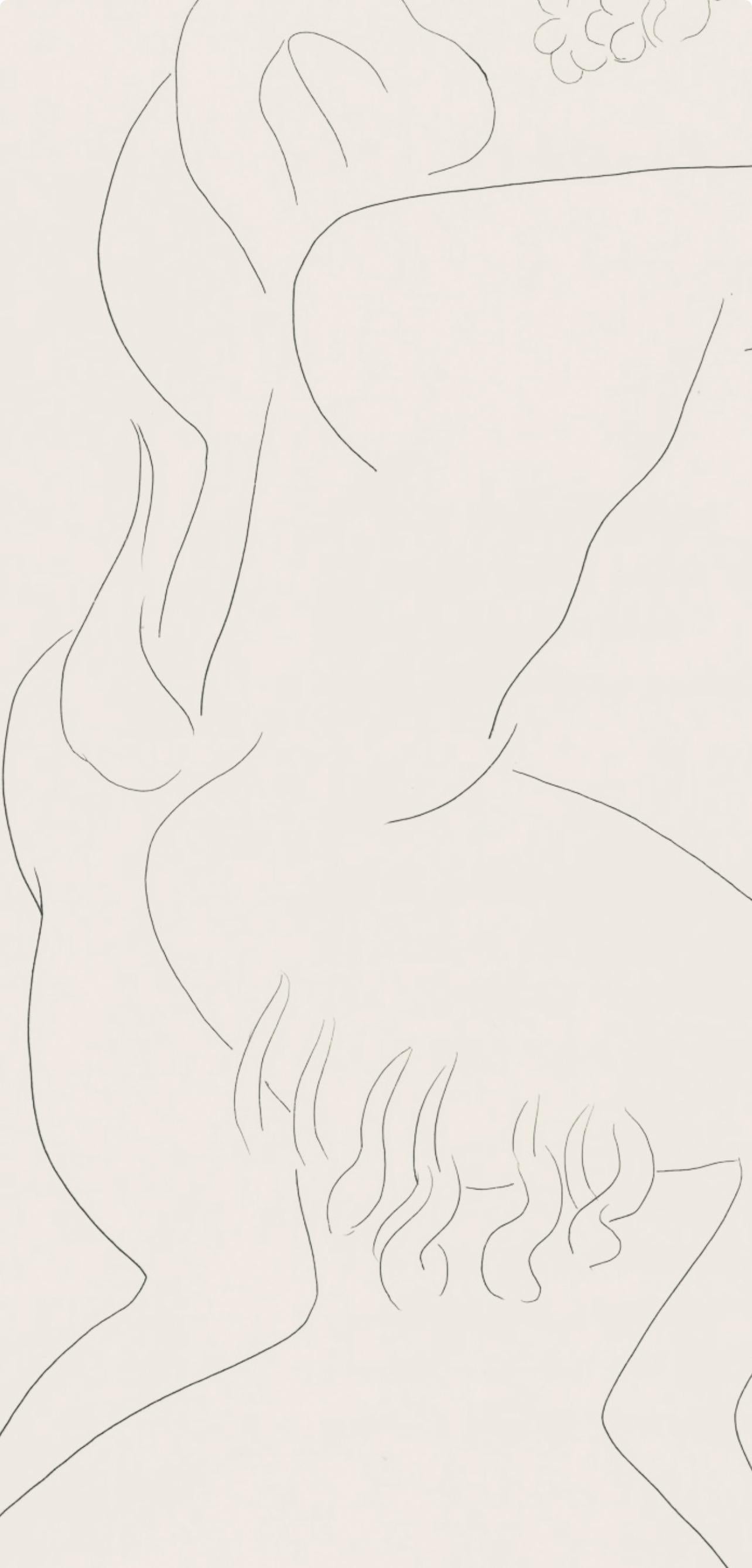 Matisse, Faune, Poésies (d'après) - Moderne Print par Henri Matisse