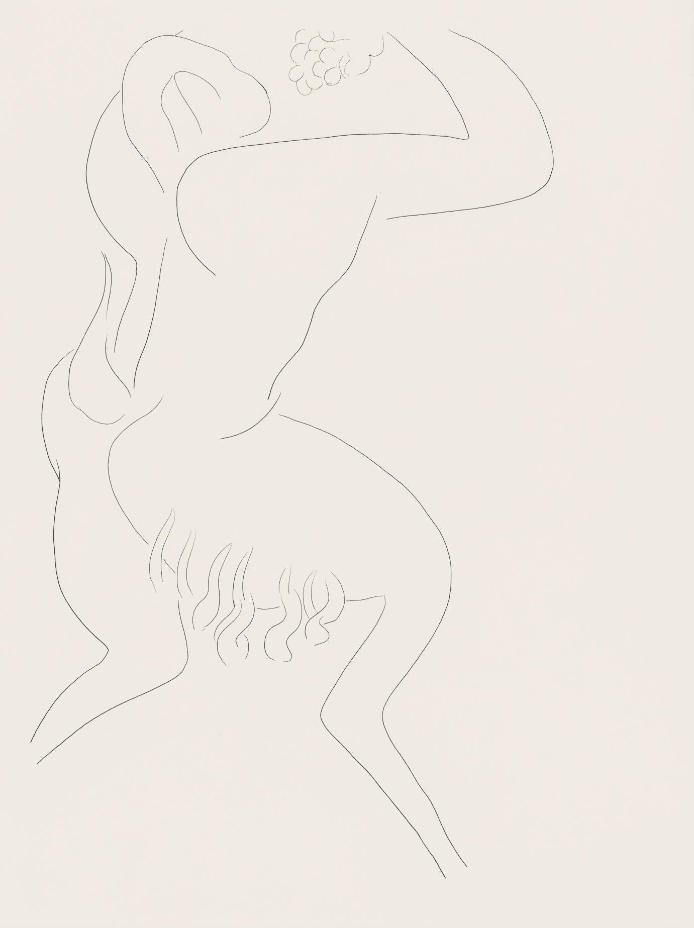 Figurative Print Henri Matisse - Matisse, Faune, Poésies (d'après)
