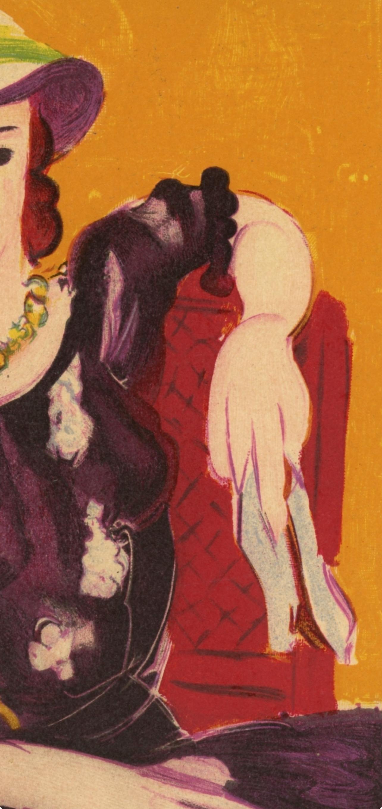 Matisse, Femme à la Chaise Rouge, Portraits par Henri Matisse (after) For Sale 2