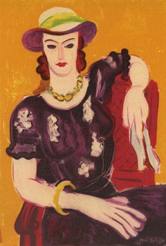 Matisse, Femme à la Chaise Rouge, Portraits par Henri Matisse (after)