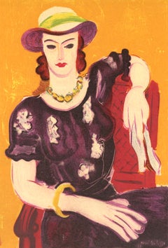 Matisse, Femme à la Chaise Rouge, Portraits par Henri Matisse (after)