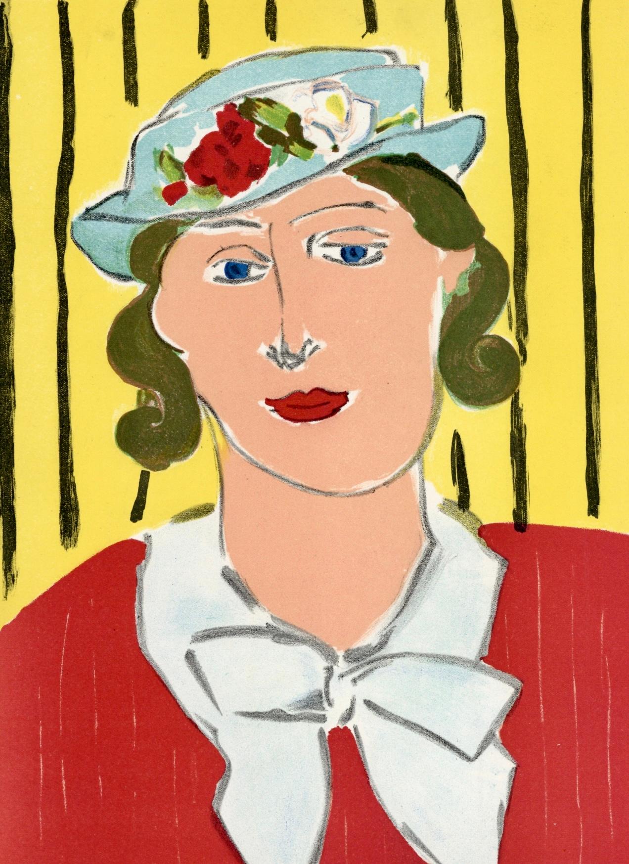 Henri Matisse Still-Life Print – Matisse, Femme au Chapeau, Verve: Revue Artistique et Littéraire (nach)