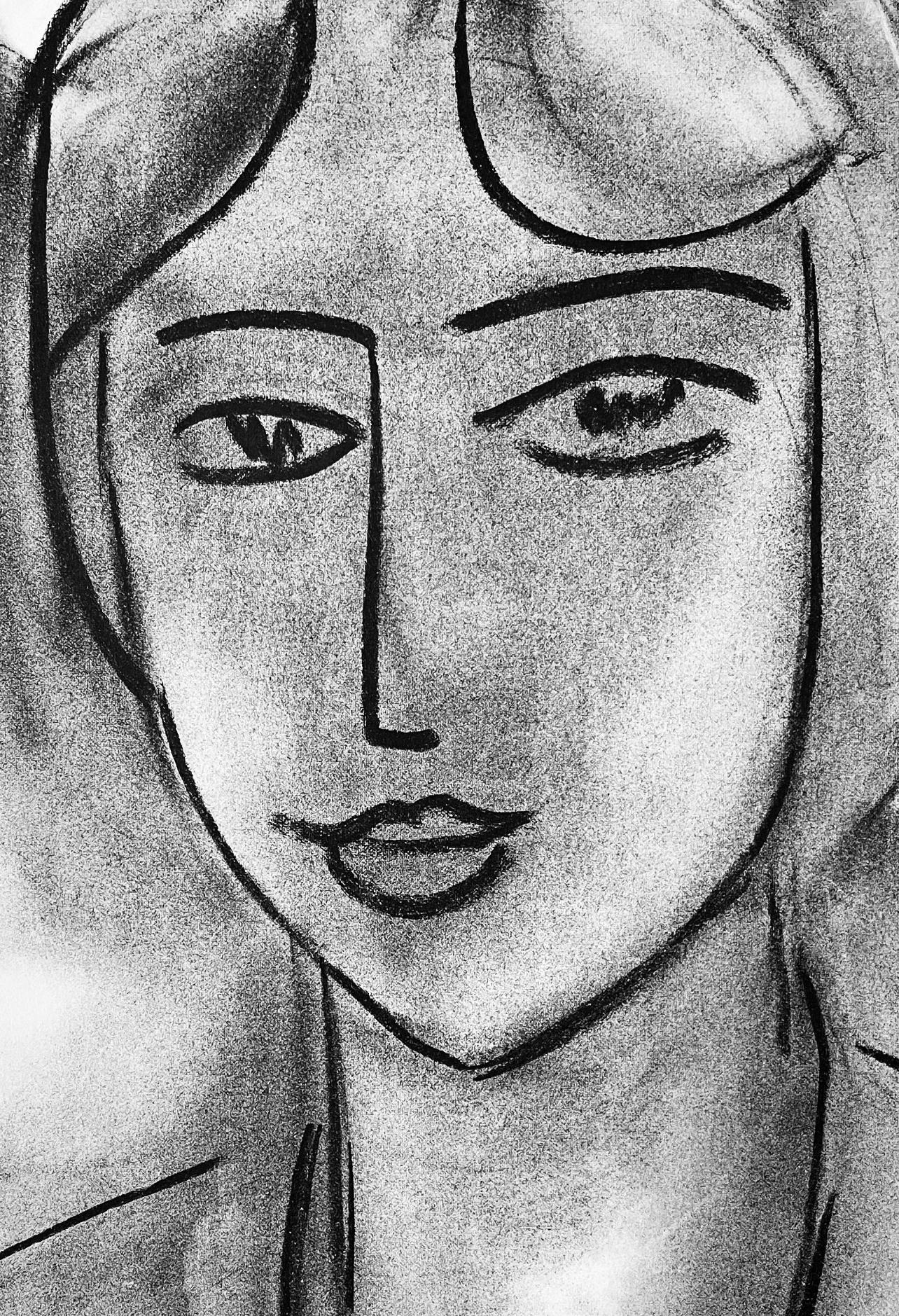 Matisse, Figurenstudie, Derrière le miroir (nach) – Print von Henri Matisse