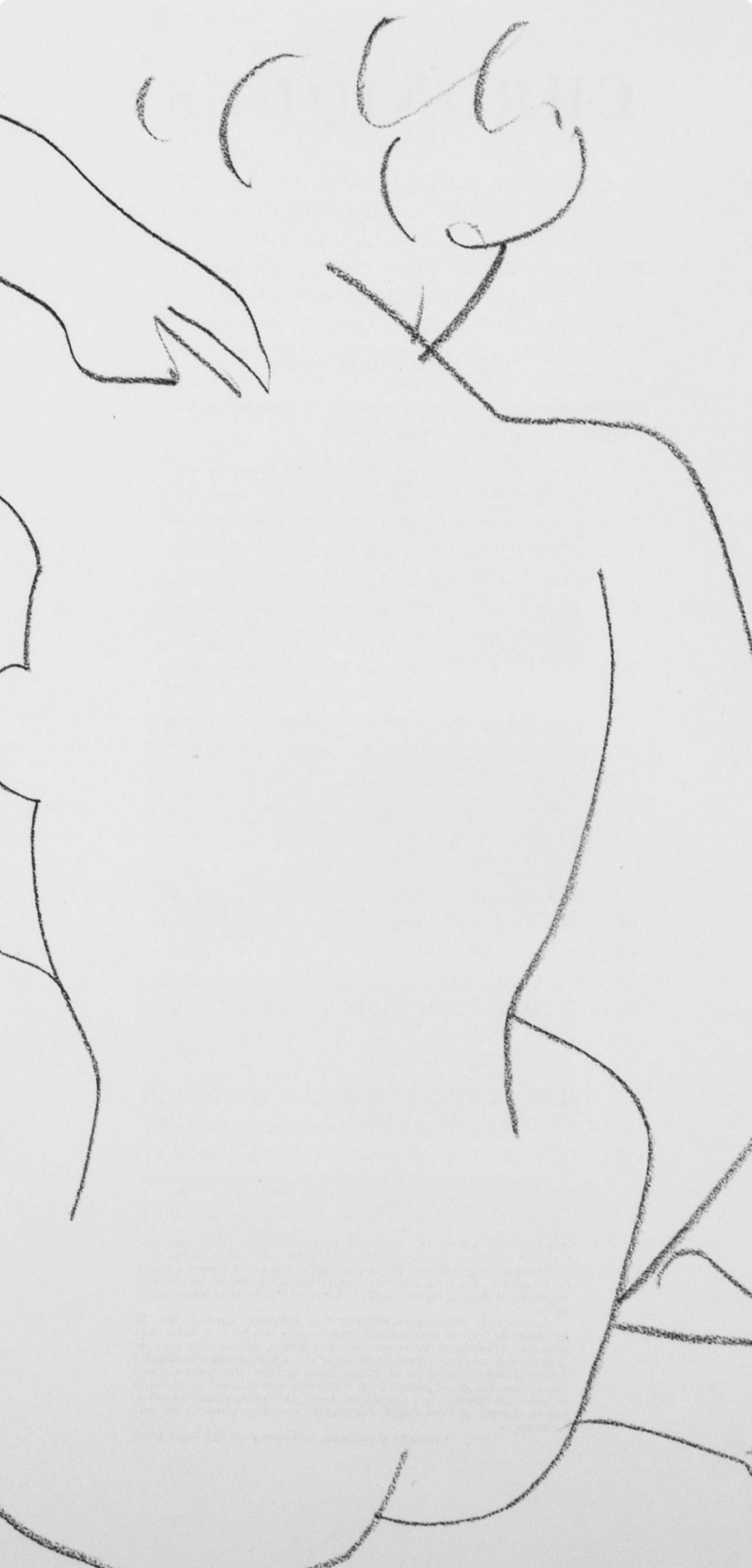 Matisse, Figure Study, Derrière le miroir (after) - Print by Henri Matisse