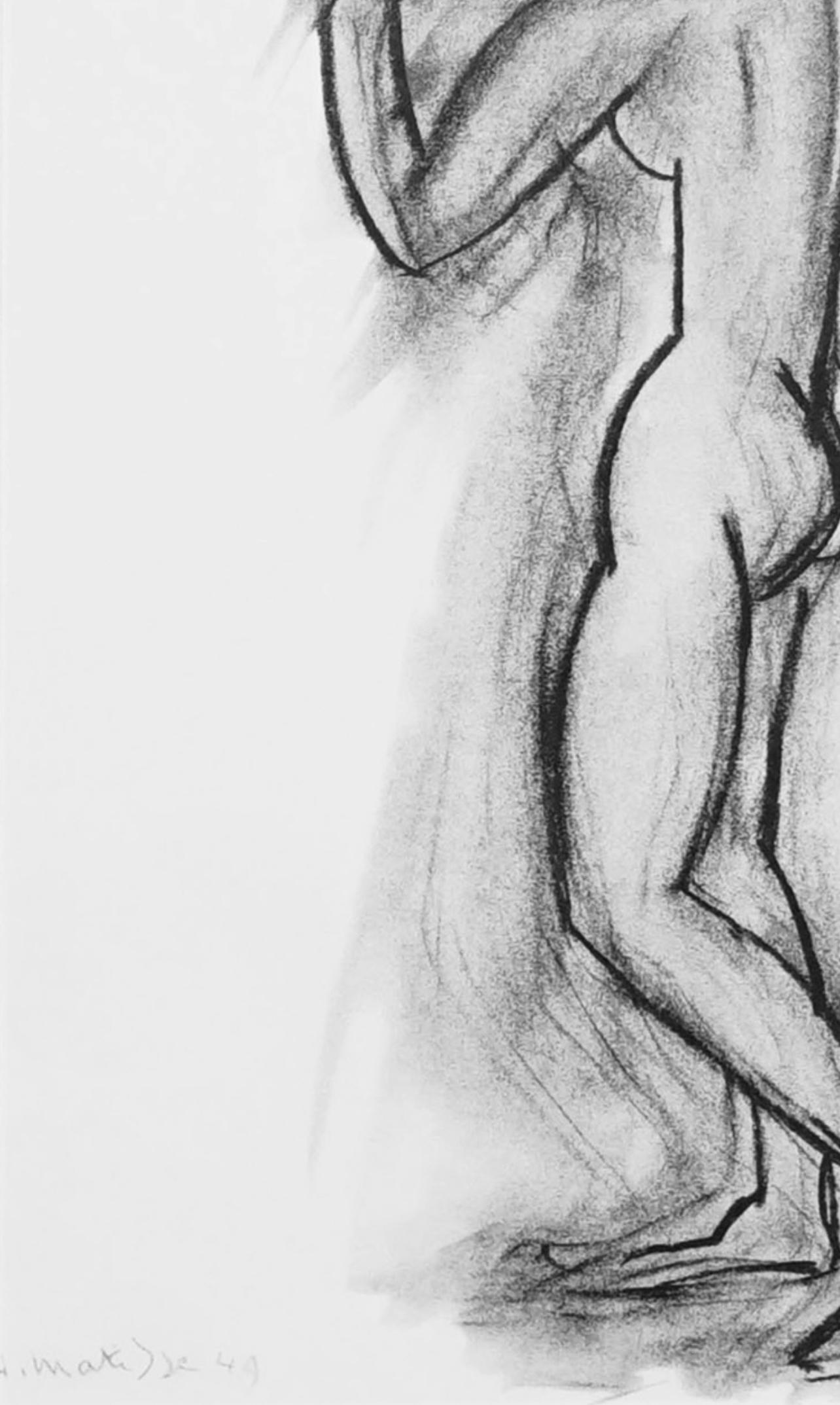 Matisse, Figurenstudie, Derrière le miroir (nach) (Moderne), Print, von Henri Matisse