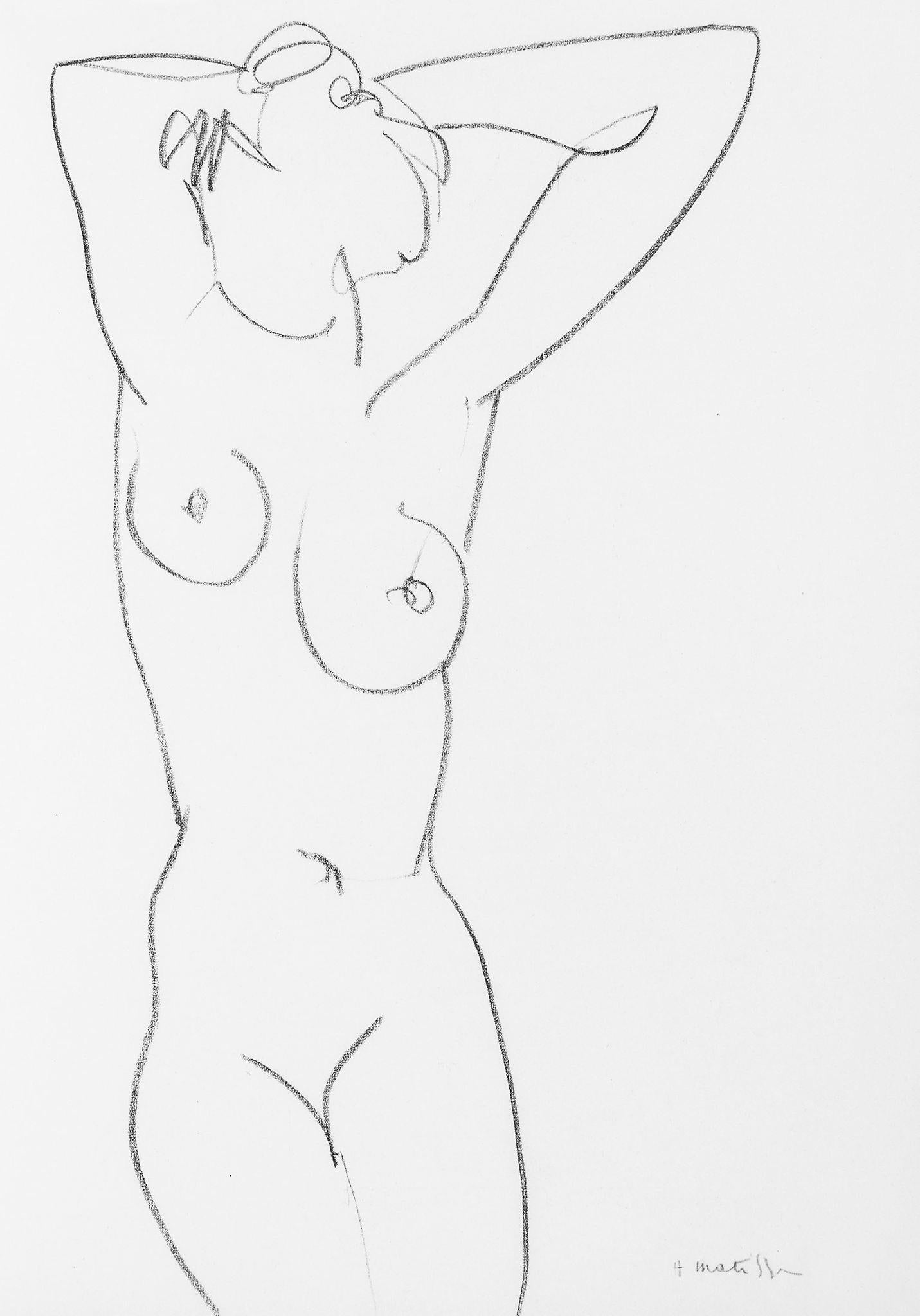 Matisse, Studio di figura, Derrière le miroir (dopo)
