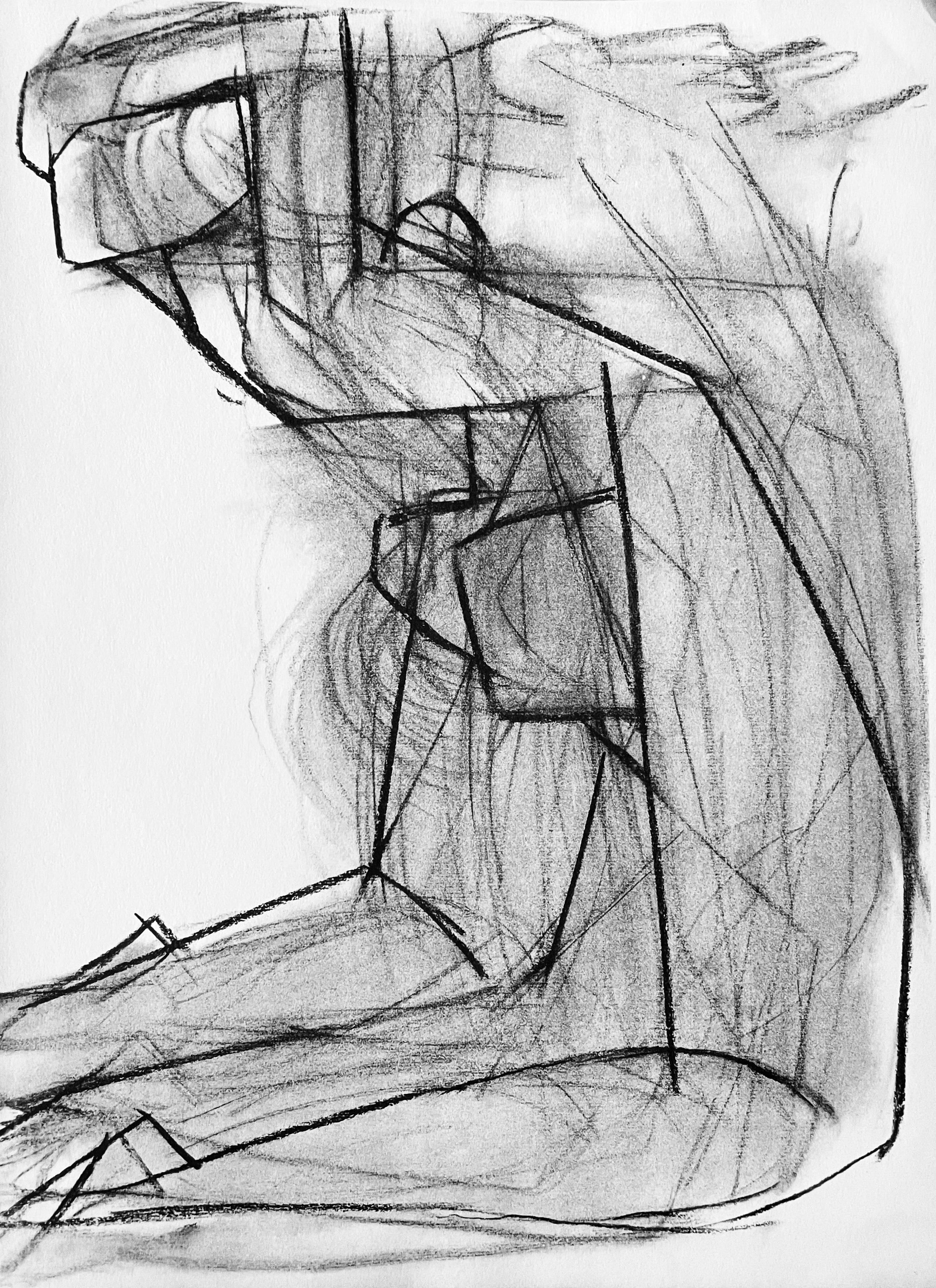 Matisse, Figure Study, Derrière le miroir (after)