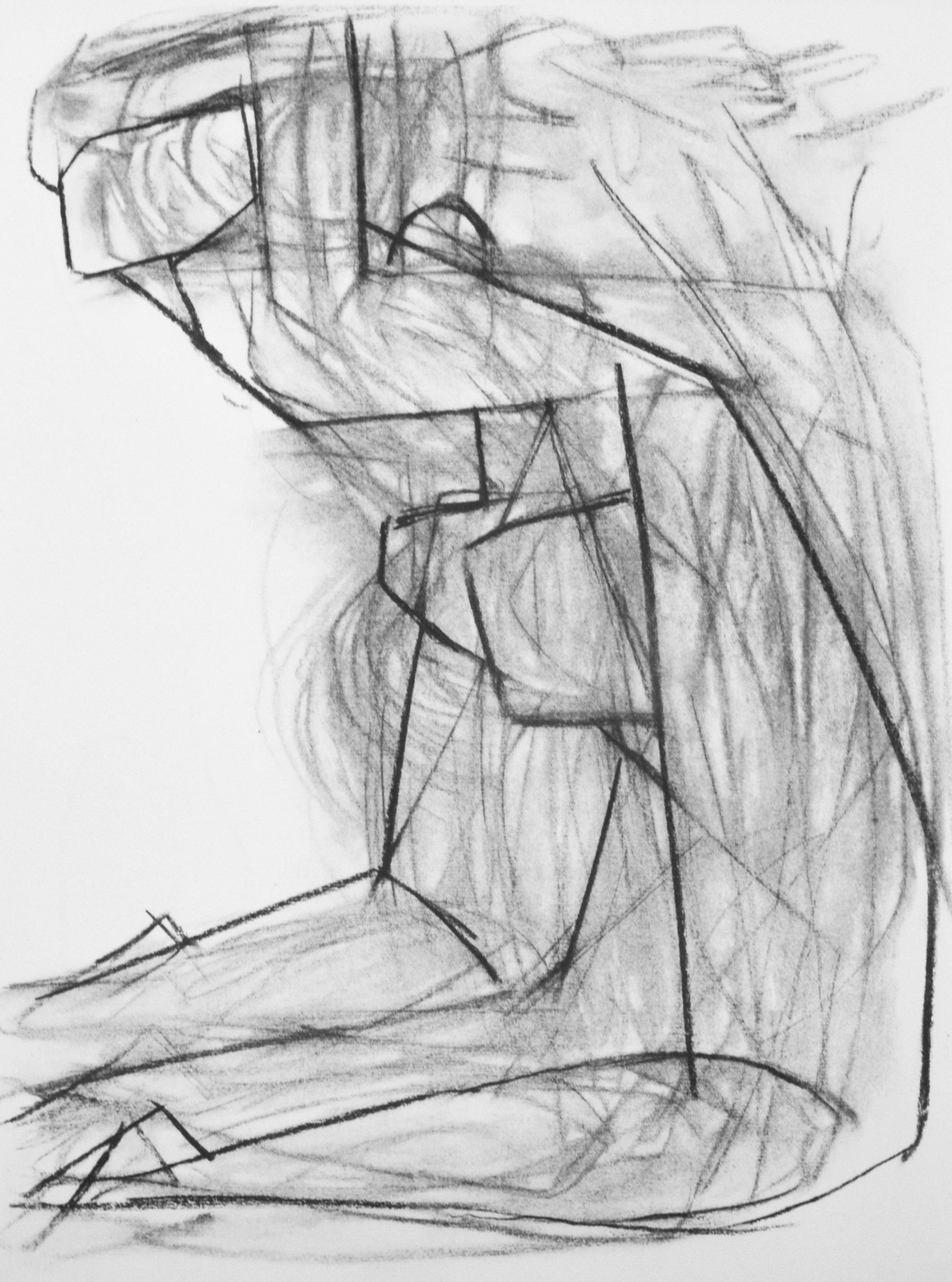 Matisse, Studio di figura, Derrière le miroir (dopo)