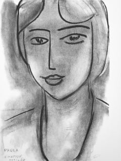 Matisse, Estudio de figura, Derrière le miroir (después de)