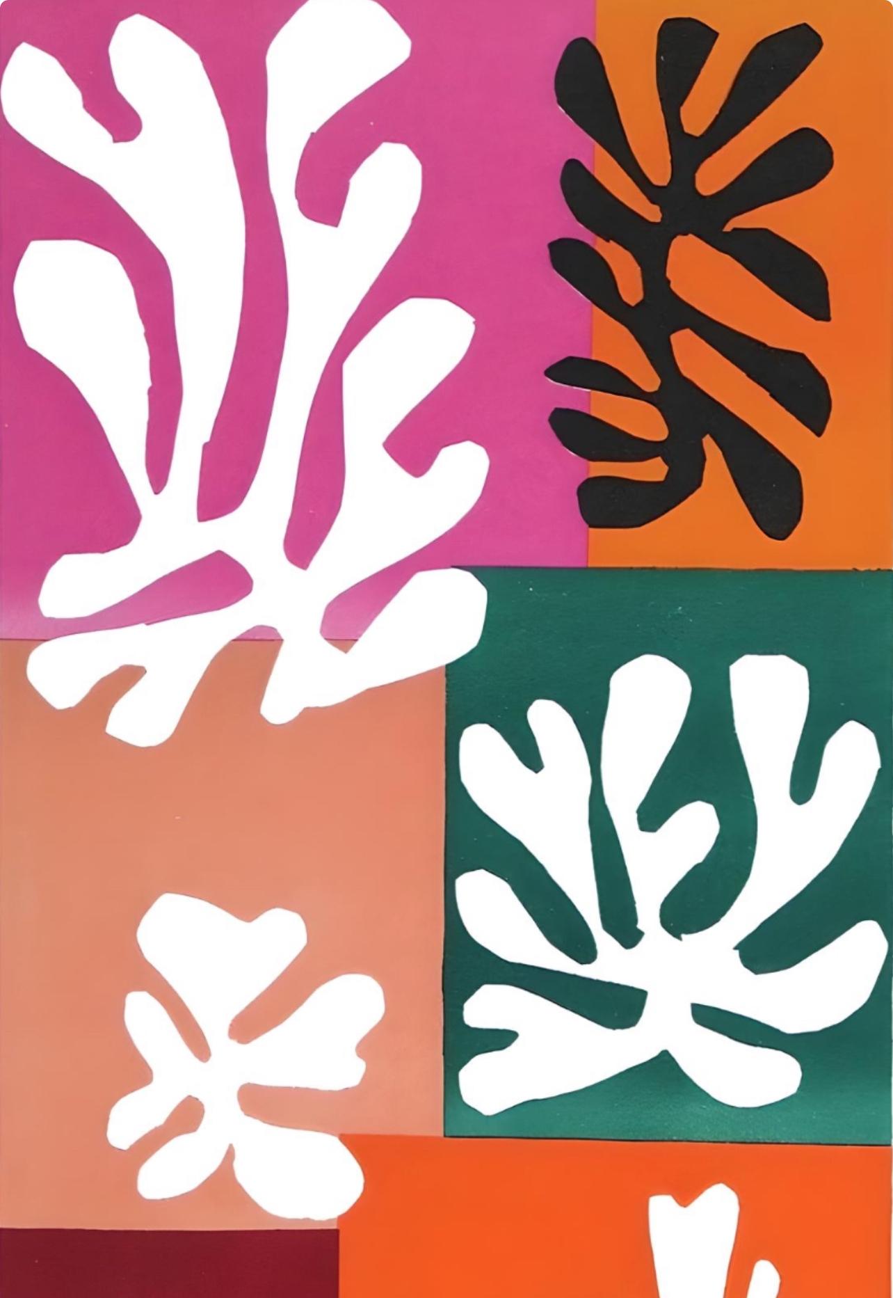 Matisse, Fleurs de neige (Duthuit 139), Verve : Revue Artistique (après) - Print de Henri Matisse