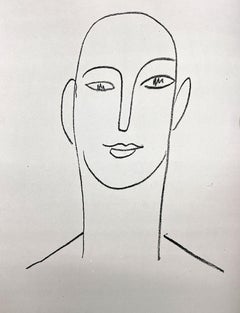 Matisse - « Fleurs du Mal I » (Les Fleurs du Mal), 1947, lithographie offset