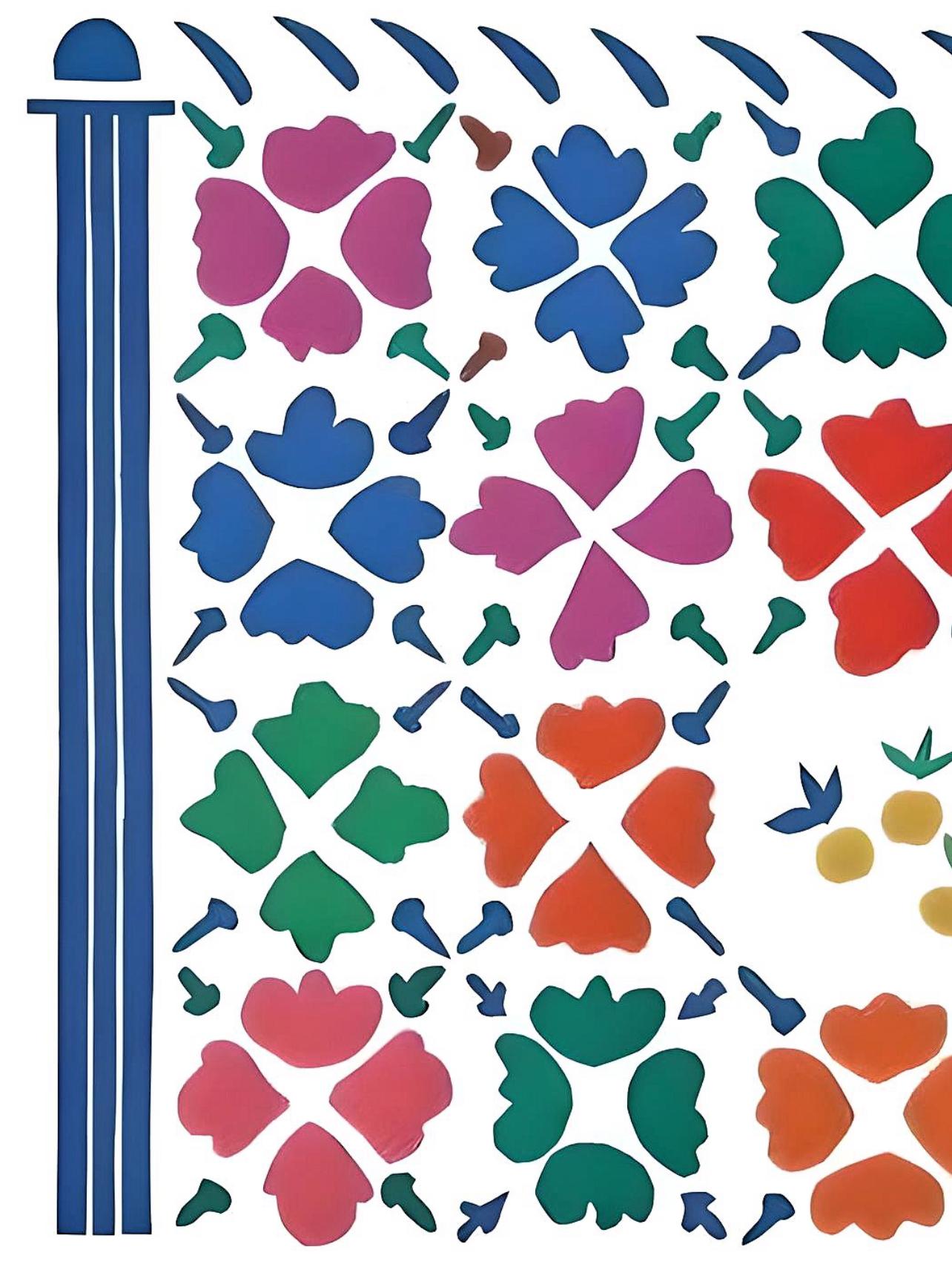 Matisse, Fleurs et fruits (Duthuit 139), Verve: Revue Artistique (después) - Print de Henri Matisse