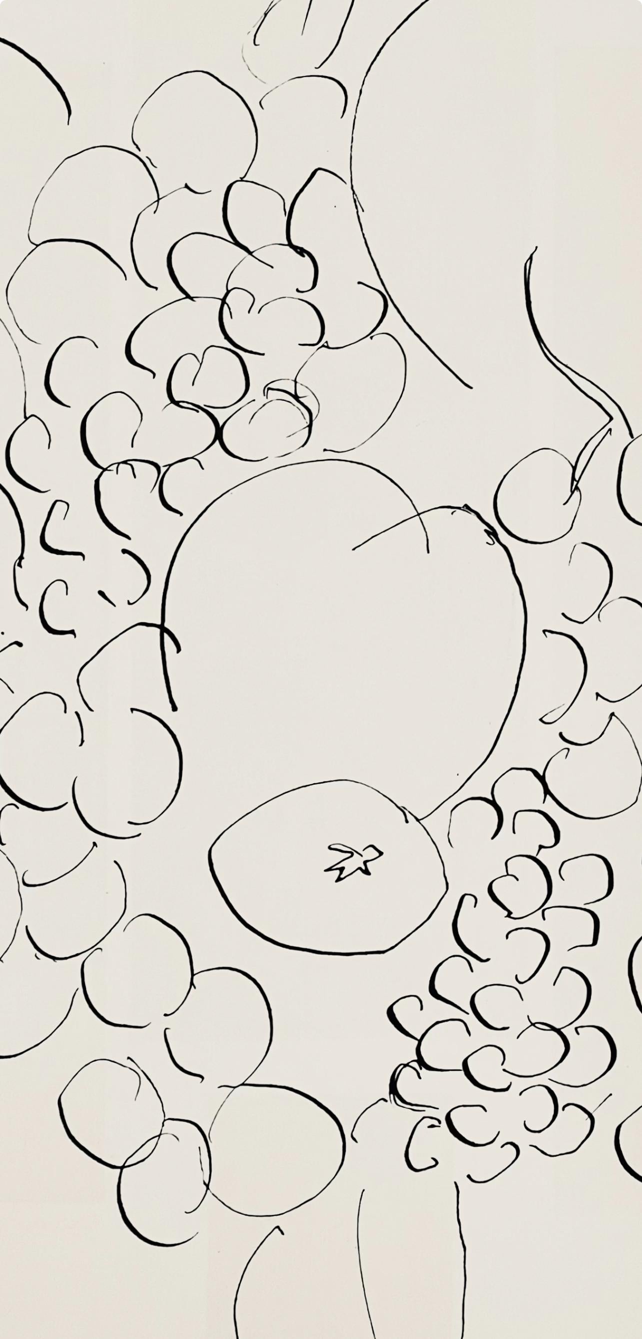 Matisse, Blumen I, Verve: Revue Artistique et Littéraire (nach) (Moderne), Print, von Henri Matisse