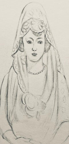 Henri Matisse, Fusain, from Drawings by Henri Matisse, 1925 (after)