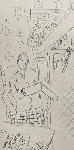 Henri Matisse, Fusain, from Drawings by Henri Matisse, 1925 (after)