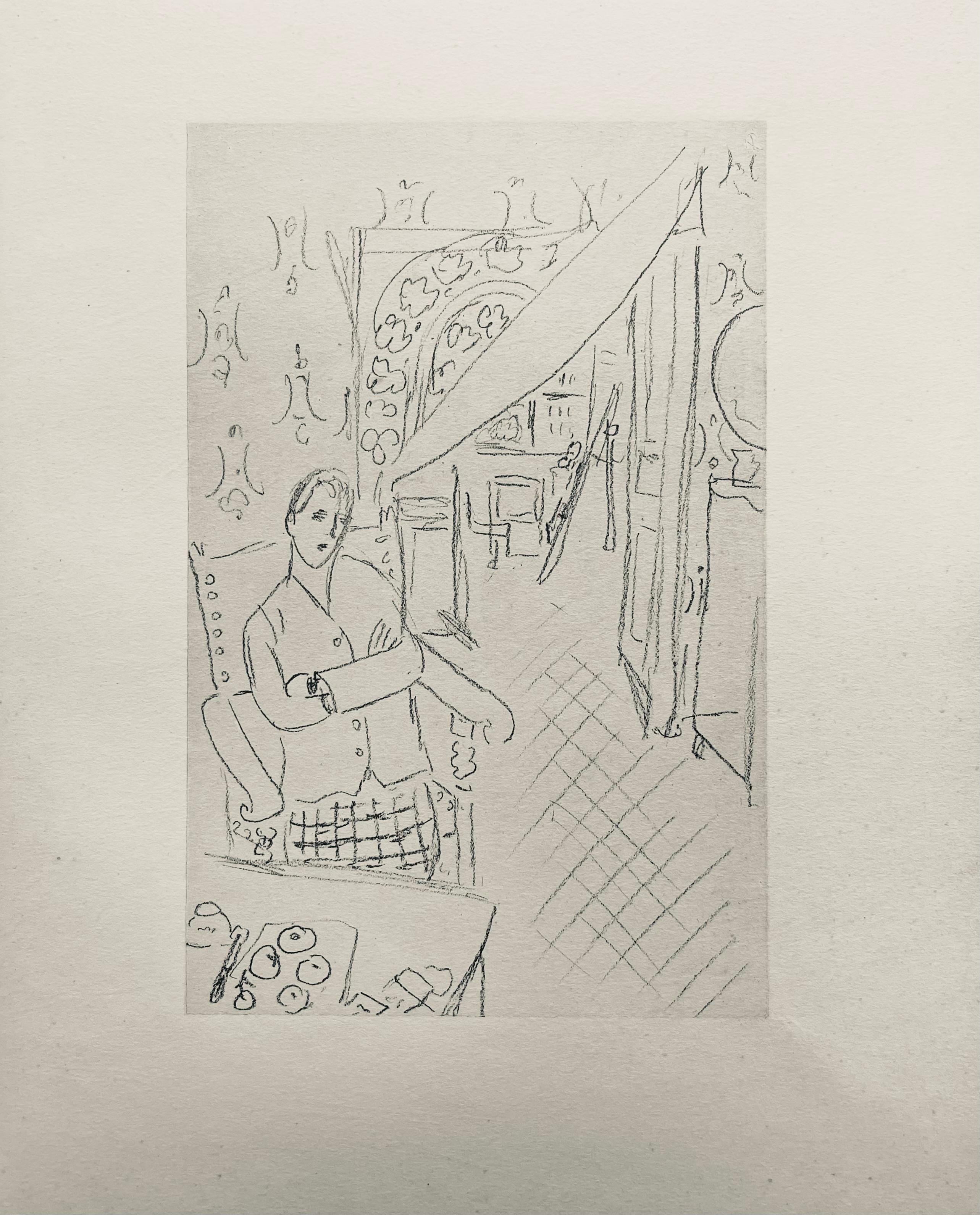 Matisse, Fusain, Dessins de Henri-Matisse (after) For Sale 1