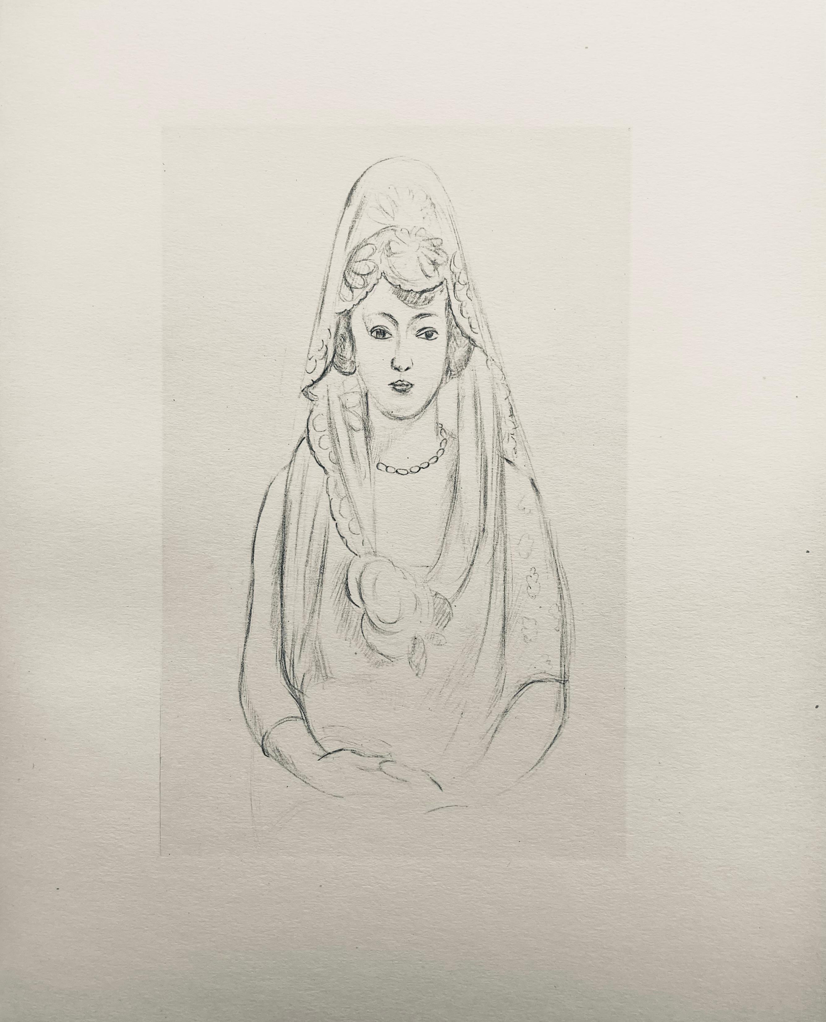 Matisse, Fusain, Dessins de Henri-Matisse (after) For Sale 3