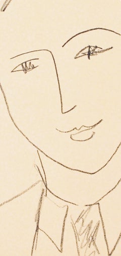 Henri Matisse, Georges Salles, from Portraits by Henri Matisse, 1954 (after)