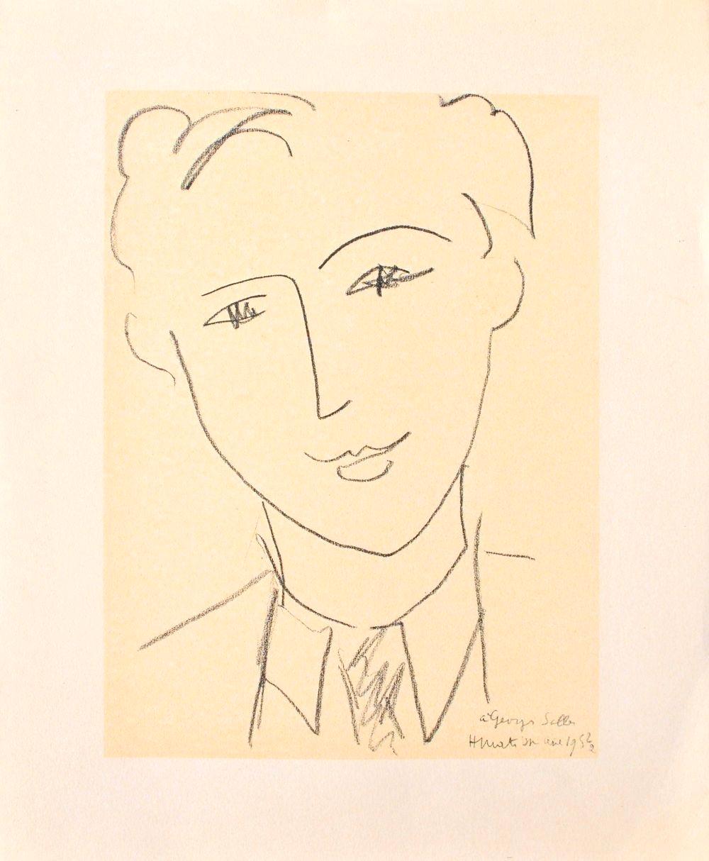 Matisse, Georges Salles, Portraits par Henri Matisse (after) For Sale 4