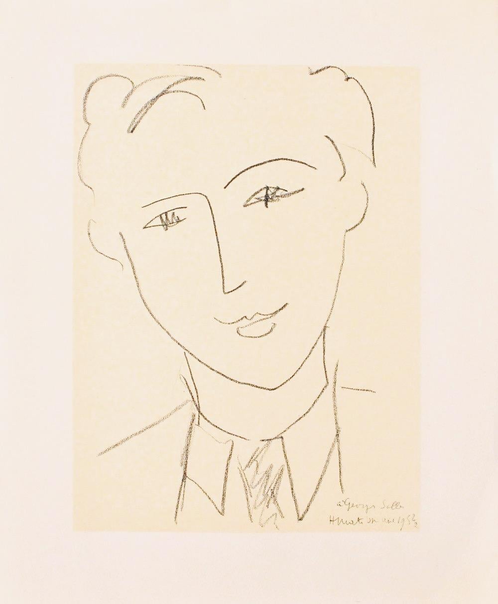 Matisse, Georges Salles, Portraits par Henri Matisse (after) For Sale 4