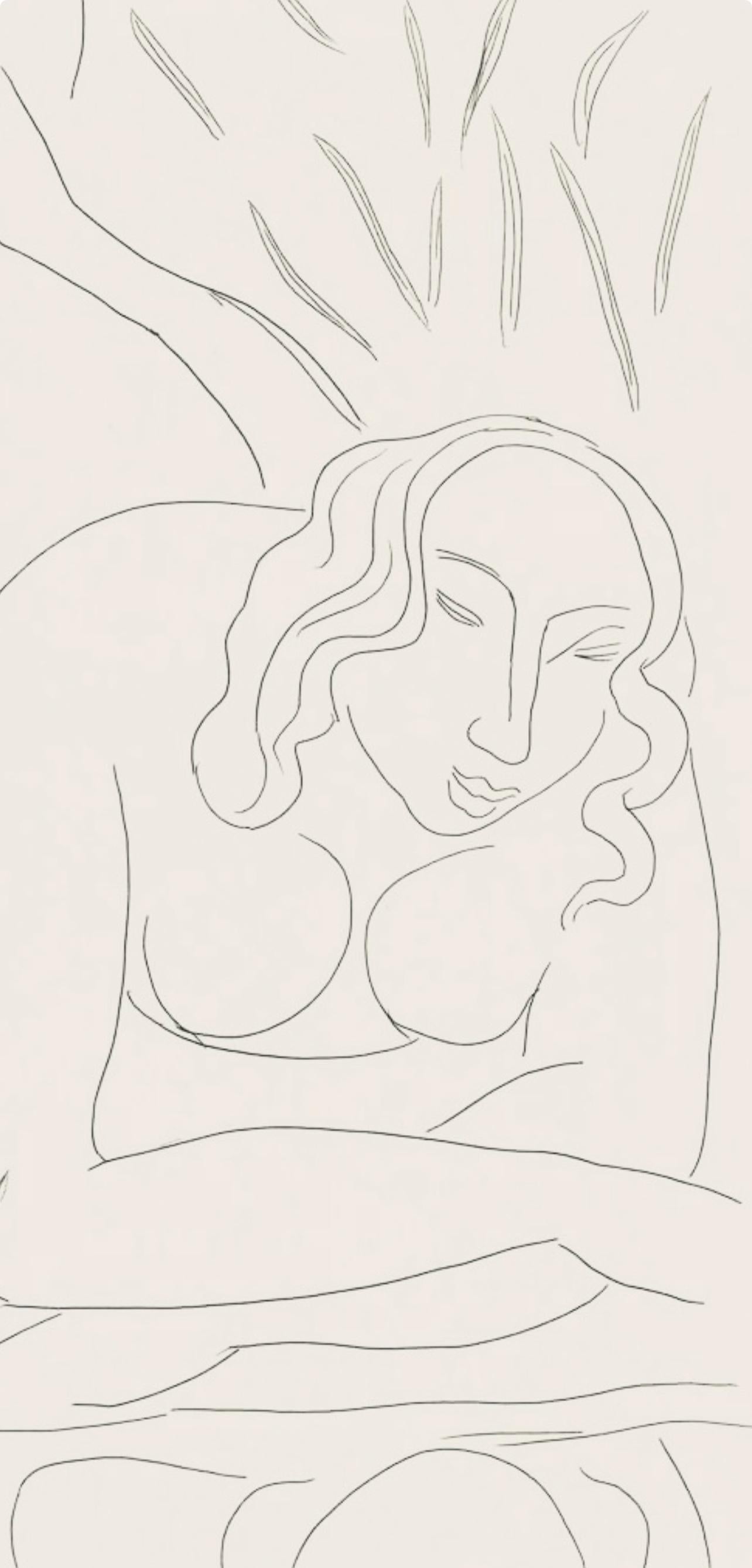 Matisse, Hérodiade (Herodotus), Poésies (after) - Print by Henri Matisse