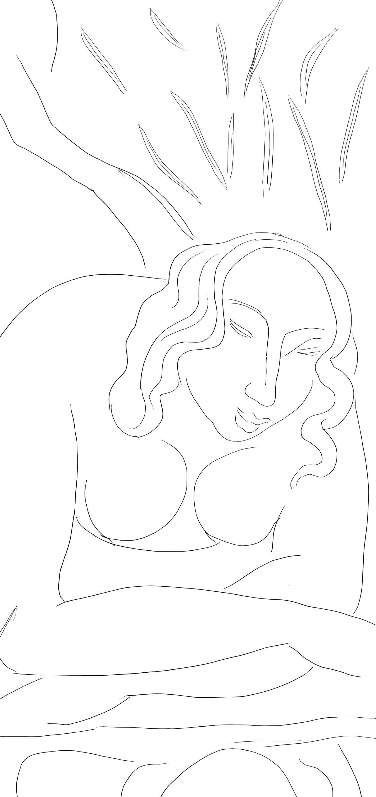 Matisse, Hérodiade, Poésies de Stéphane Mallarmé (nach) – Print von Henri Matisse