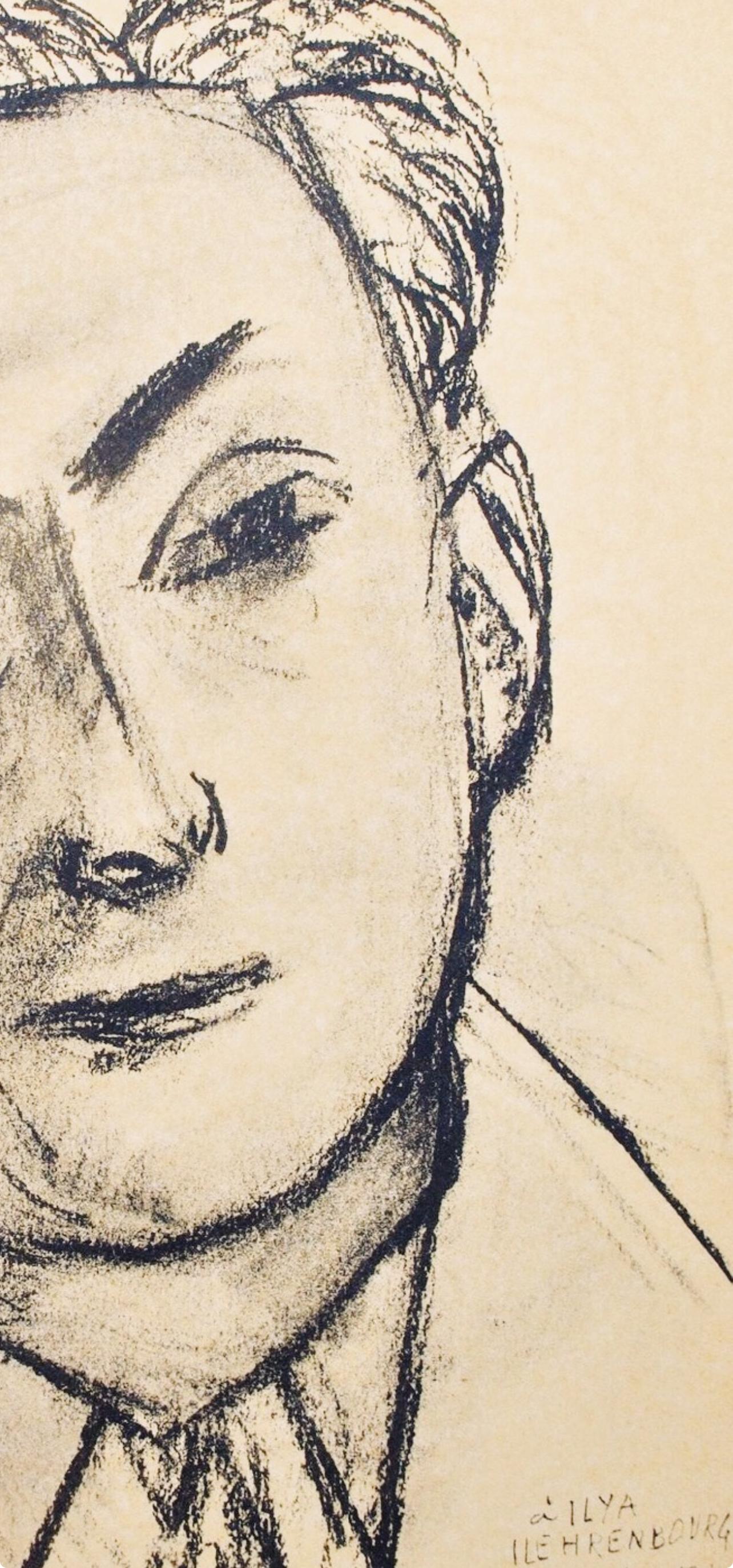 Matisse, Ilya Ehrenbourg, Portraits par Henri Matisse (after) For Sale 3
