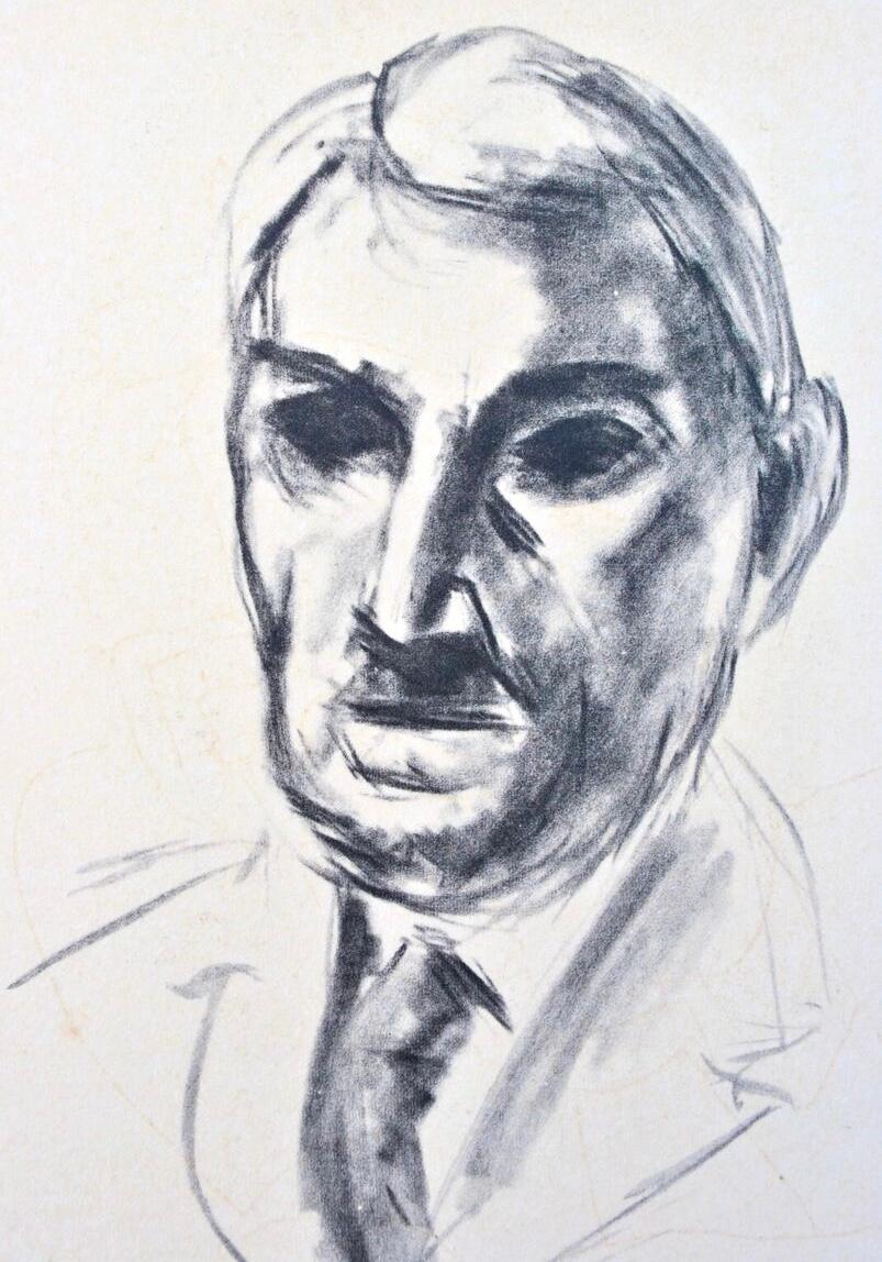 Matisse, John Dewey, Portraits par Henri Matisse (after) For Sale 1