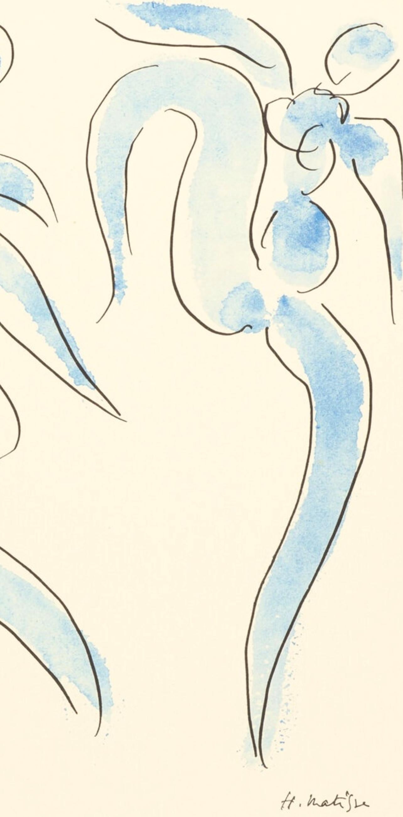 Matisse, La danse, Douze Contemporains (after) - Modern Print by Henri Matisse