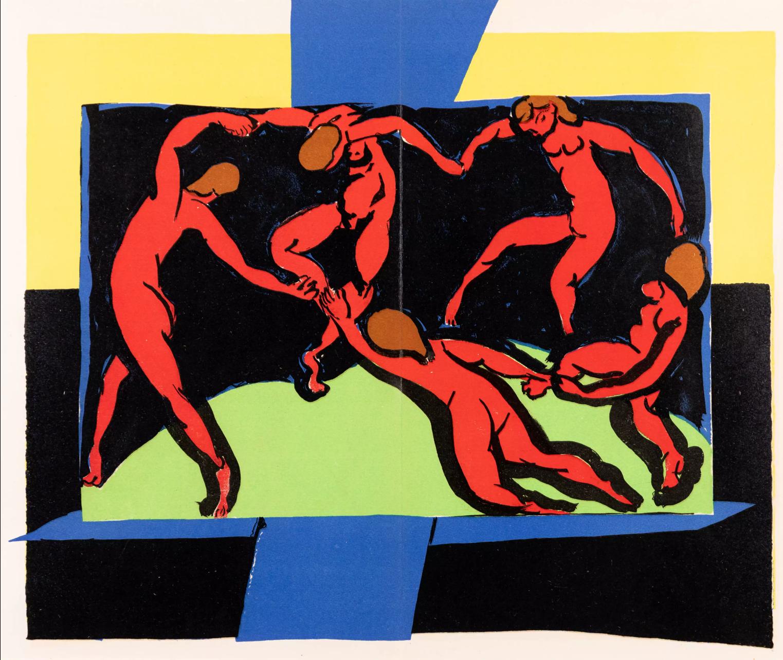 Henri Matisse Abstract Print - Matisse, La Danse (Duthuit 67), Verve: Revue Artistique et Littéraire (after)