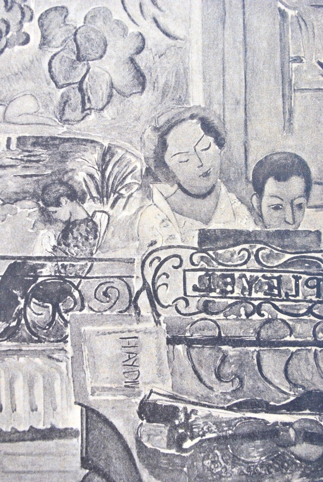 Matisse, La Famille du Peintre, Portraits par Henri Matisse (after) For Sale 1