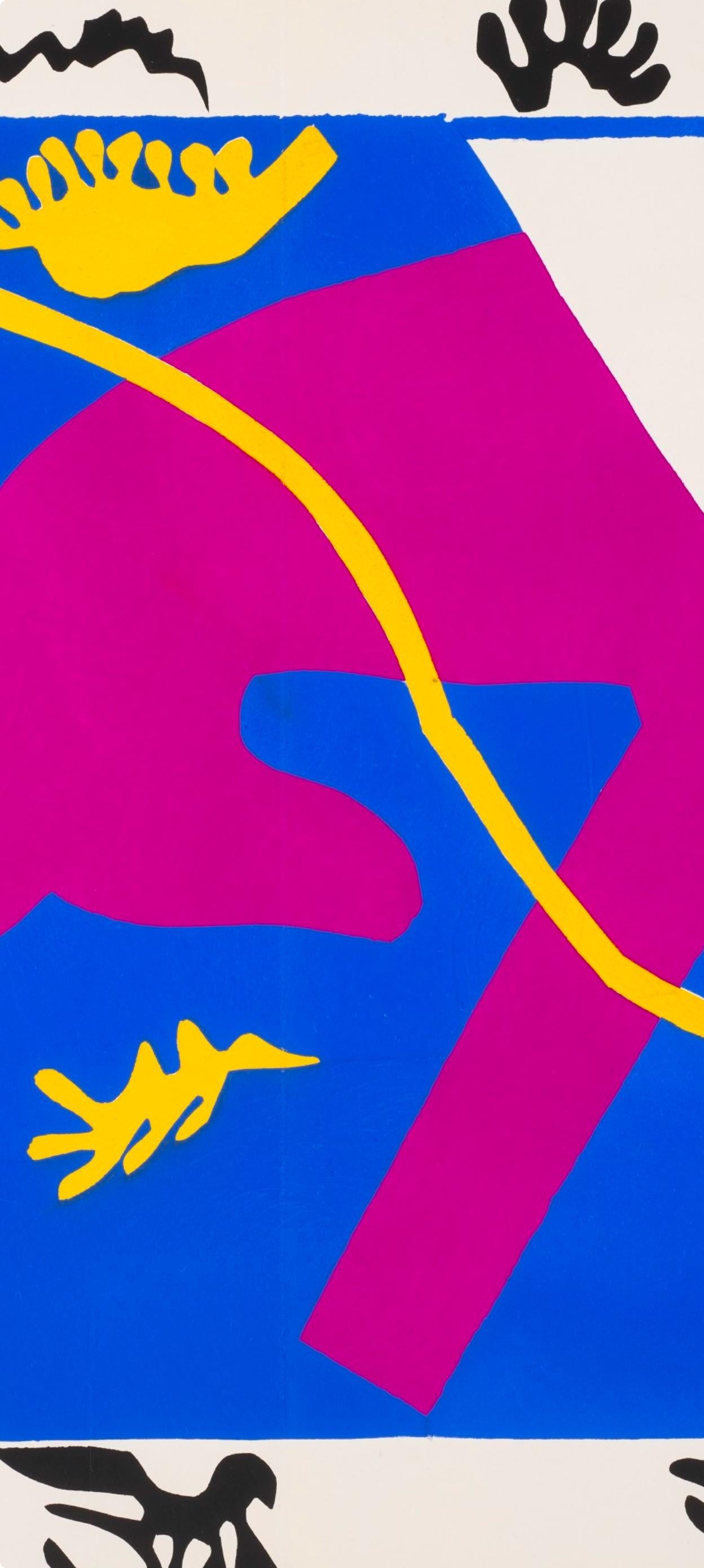 Matisse, Le cheval, l'écuyère et le clown, Jazz (after) - Green Figurative Print by Henri Matisse