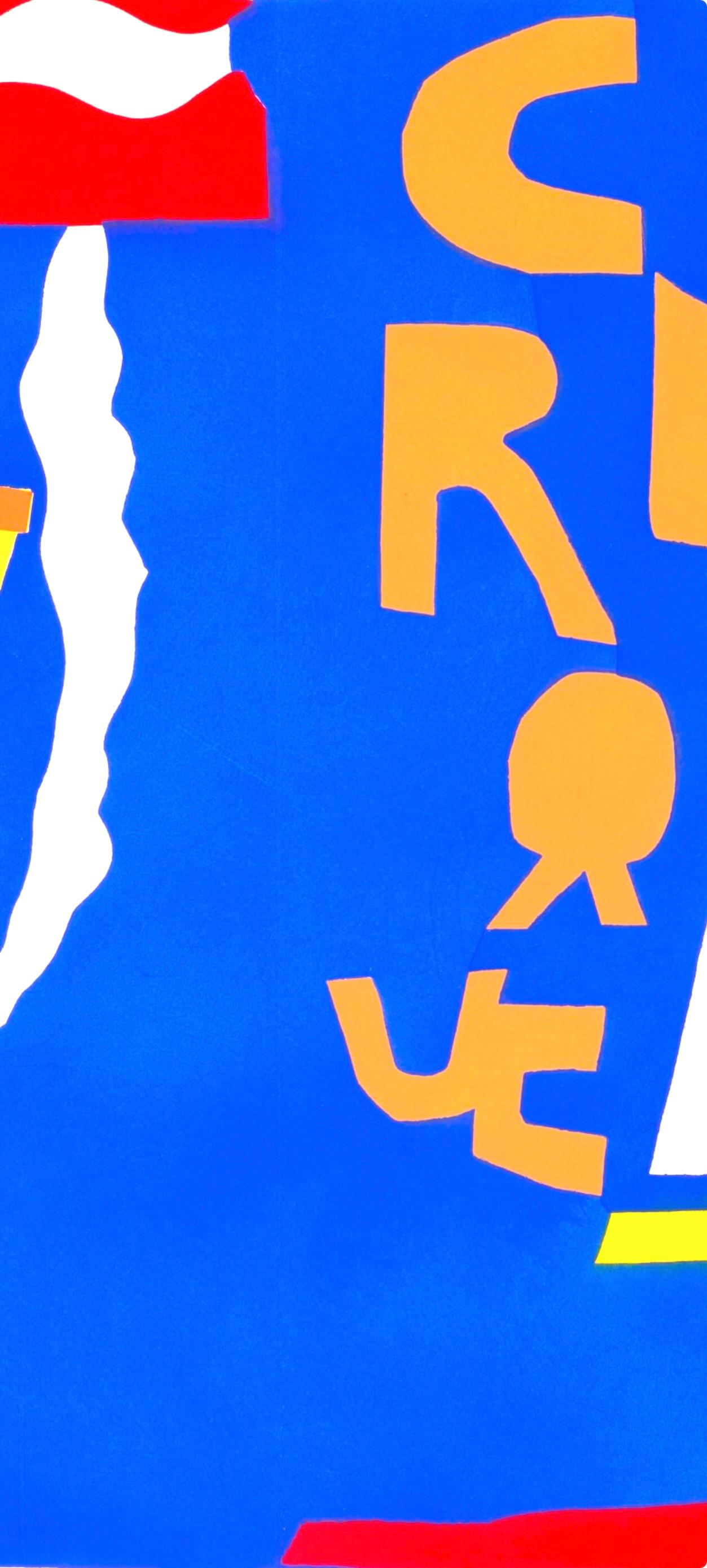 Matisse, Le Cirque, Jazz, Edizione speciale per il MoMA (dopo) - Abstract Print Arancia di Henri Matisse