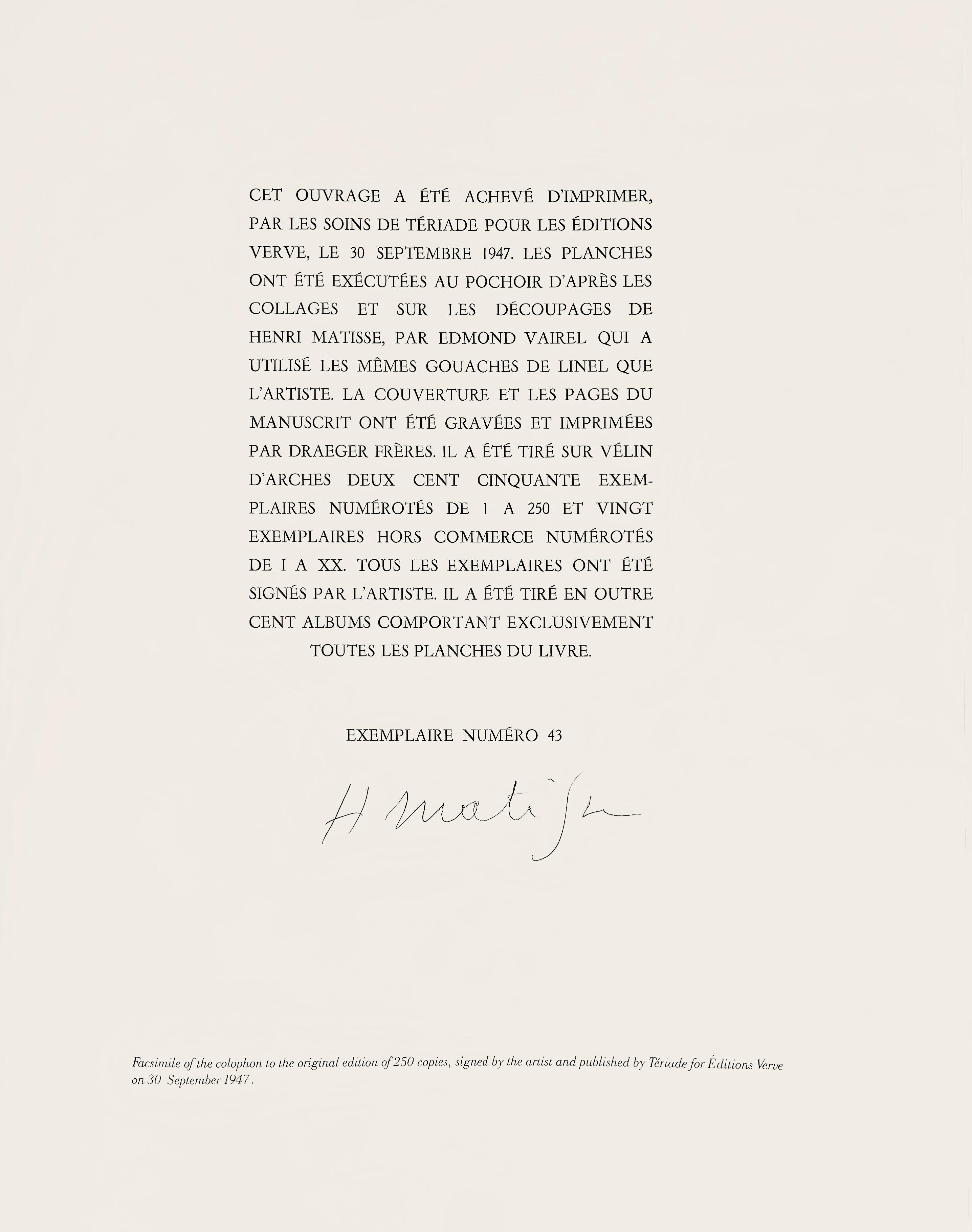 Matisse, Le Clown, Jazz (after) For Sale 2