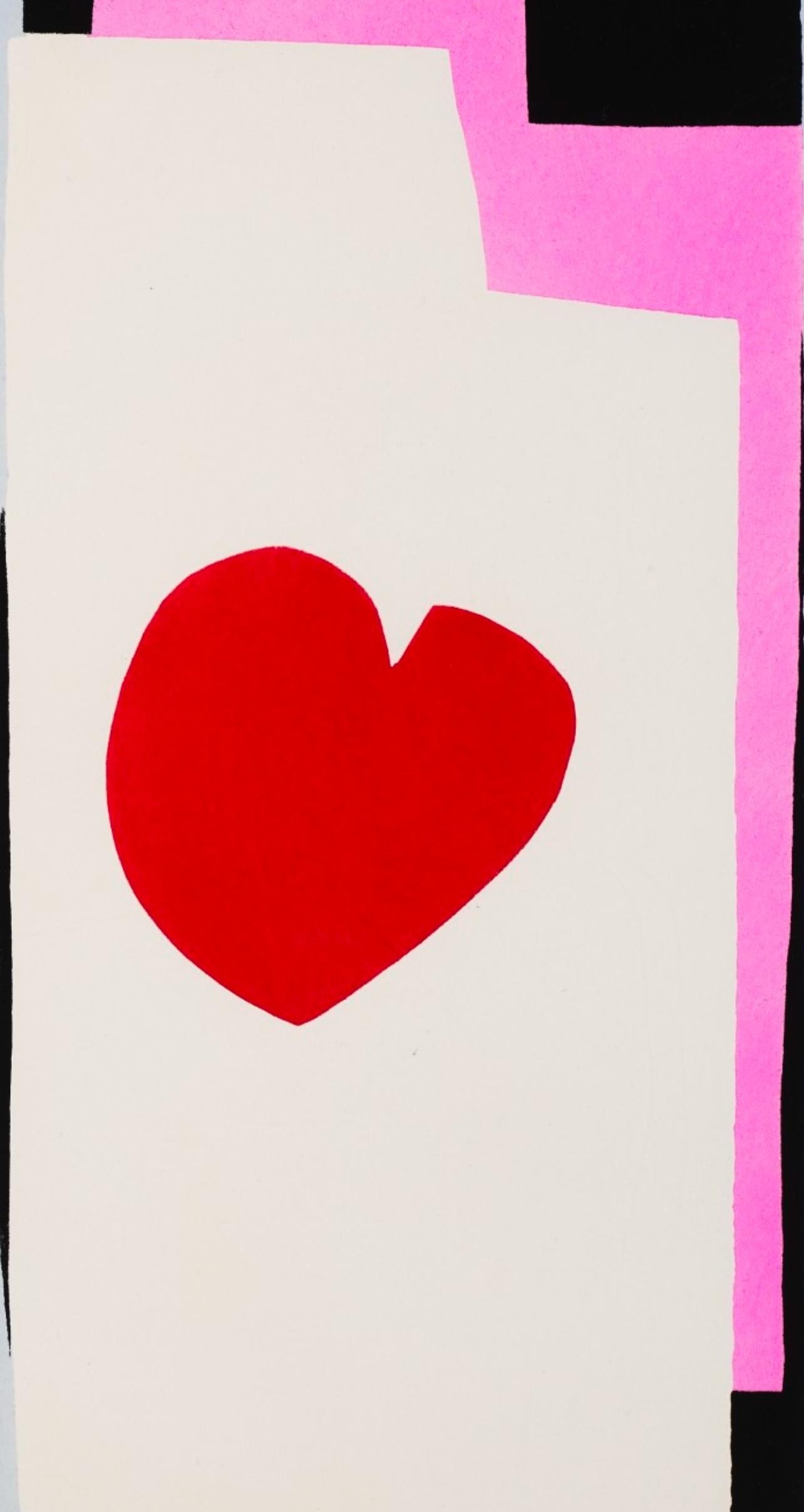 Matisse, Le Coeur, Jazz (after) - Gray Landscape Print by Henri Matisse