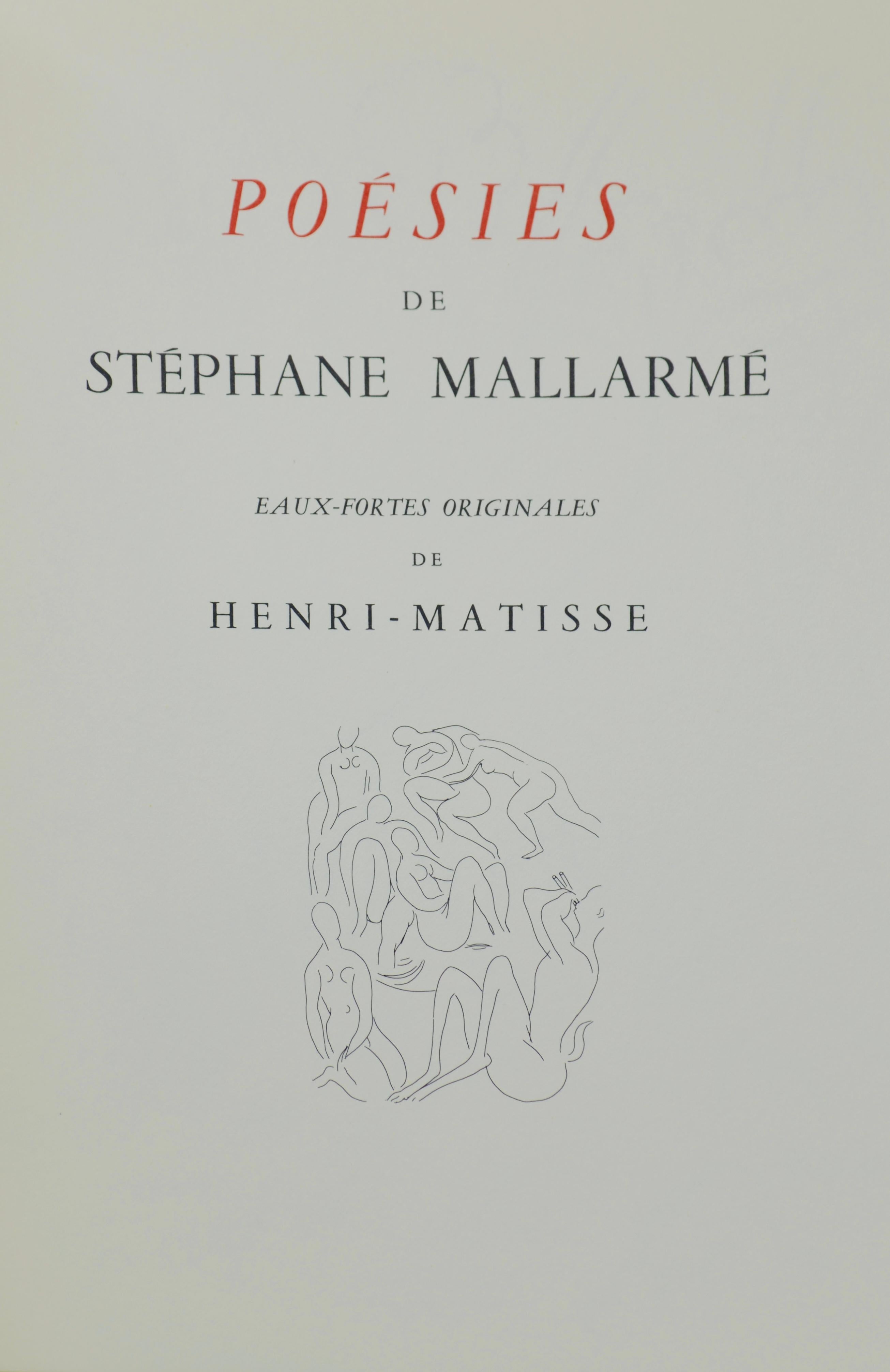 Matisse, Le Cygne (The Swan), Poésies (after) 1