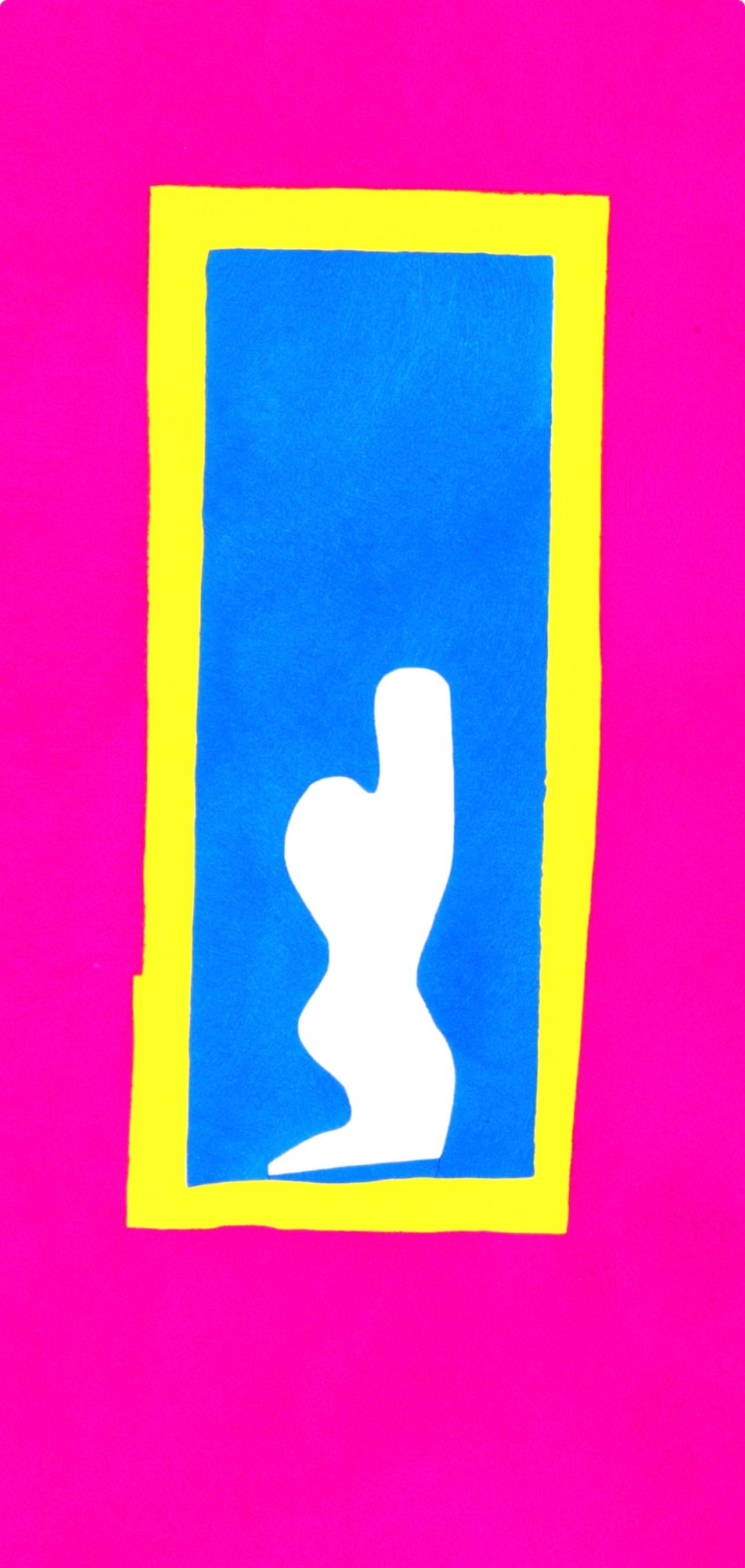 Matisse, Le Destin, Jazz, Edizione speciale per il MoMA (dopo) - Abstract Print Rosa di Henri Matisse