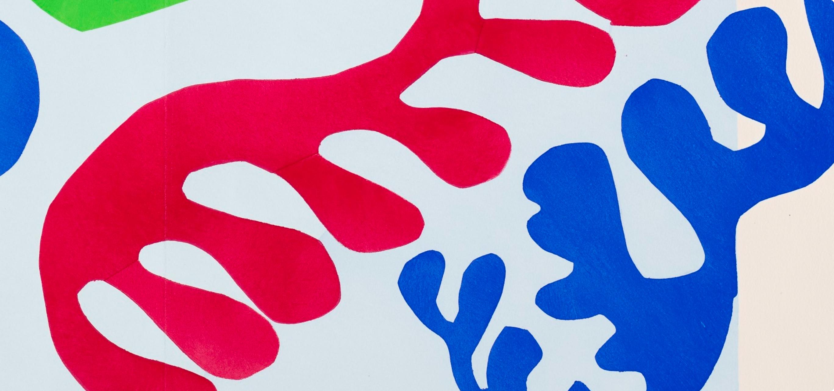 Matisse, Le Lagon (après) - Gris Figurative Print par Henri Matisse