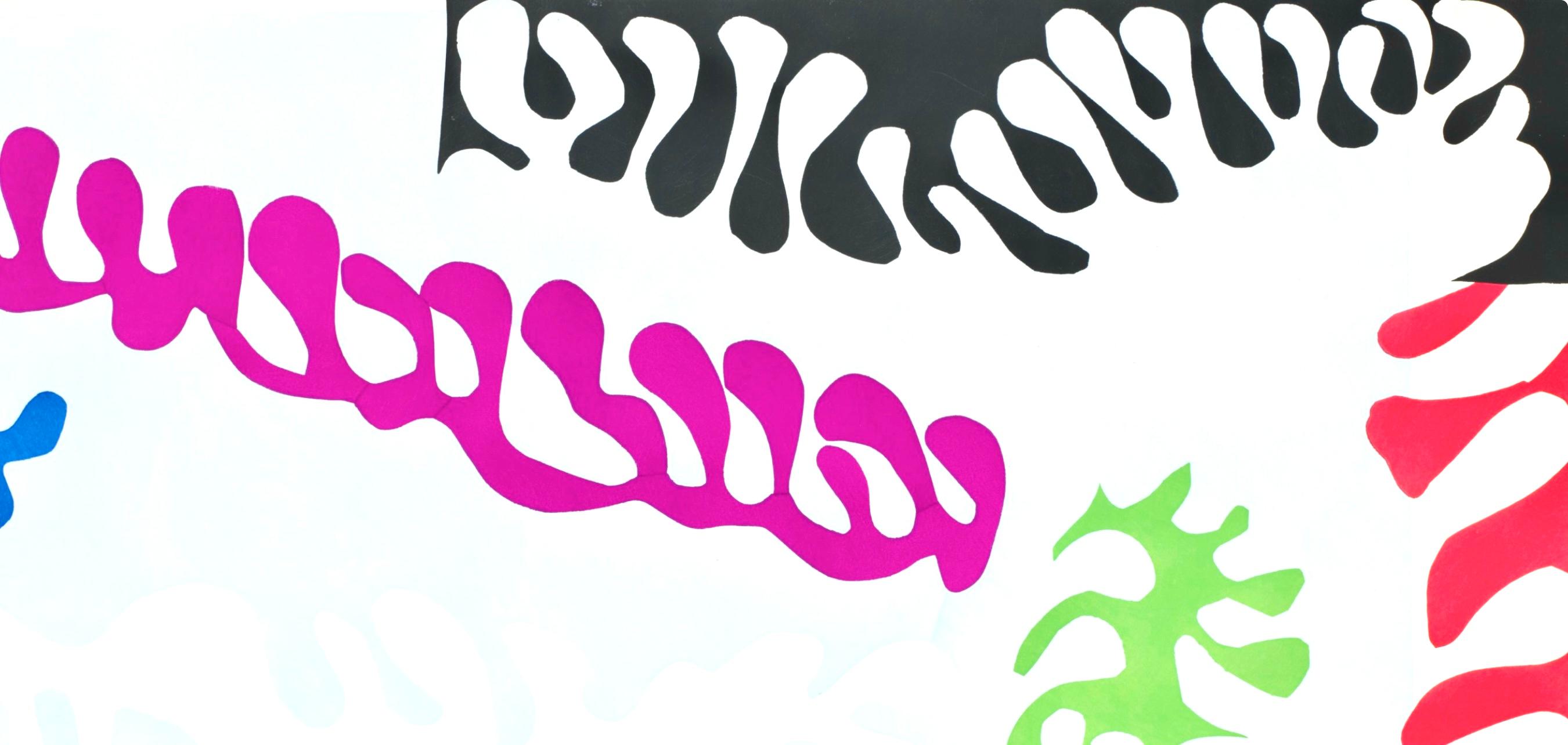 Matisse, Le Lagon, Jazz, Edizione speciale per il MoMA (dopo) - Abstract Print Grigio di Henri Matisse
