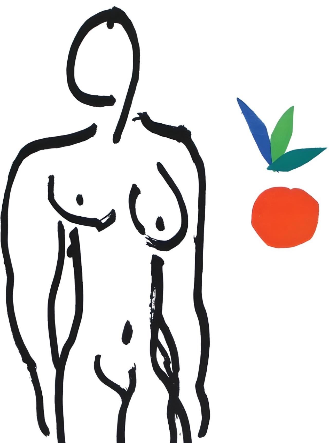 Matisse, Le Nu aux oranges (Duthuit 139), Verve: Revue Artistique (después) - Print de Henri Matisse